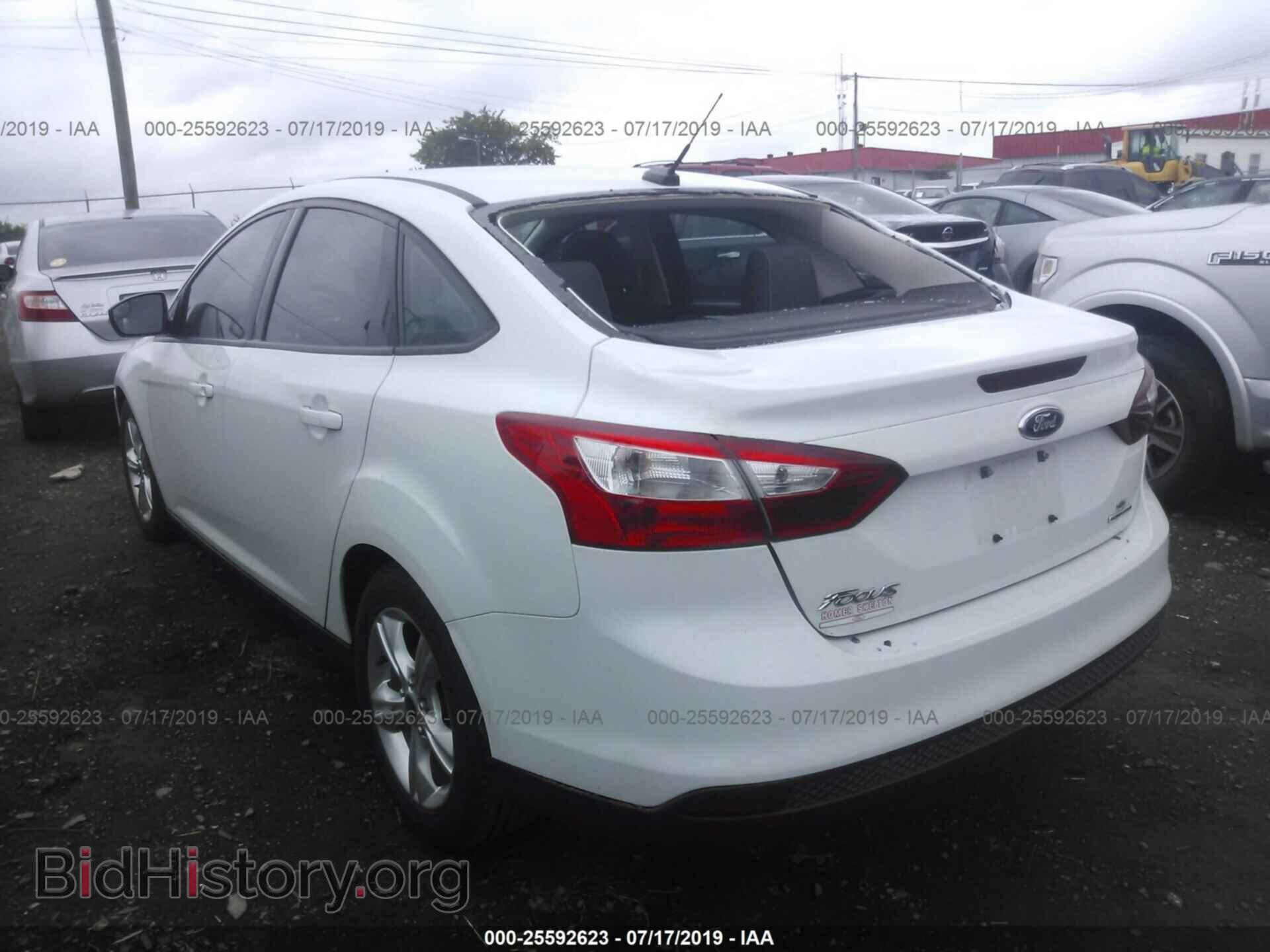 2014 FORD FOCUS - VIN: 1FADP3F26EL387401 - Фото 3
