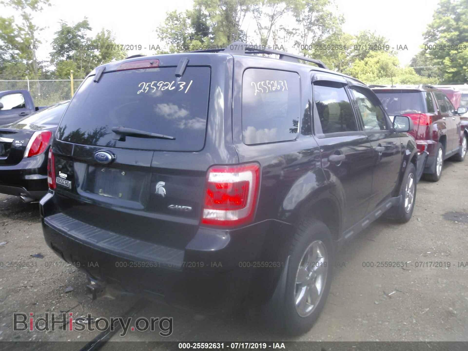 2009 FORD ESCAPE - VIN: 1FMCU93G39KA07732 - Фото 4