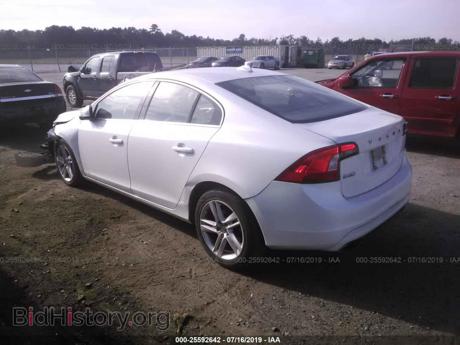 2014 VOLVO S60 - VIN: YV1612FS2E2274429 - Фото 3