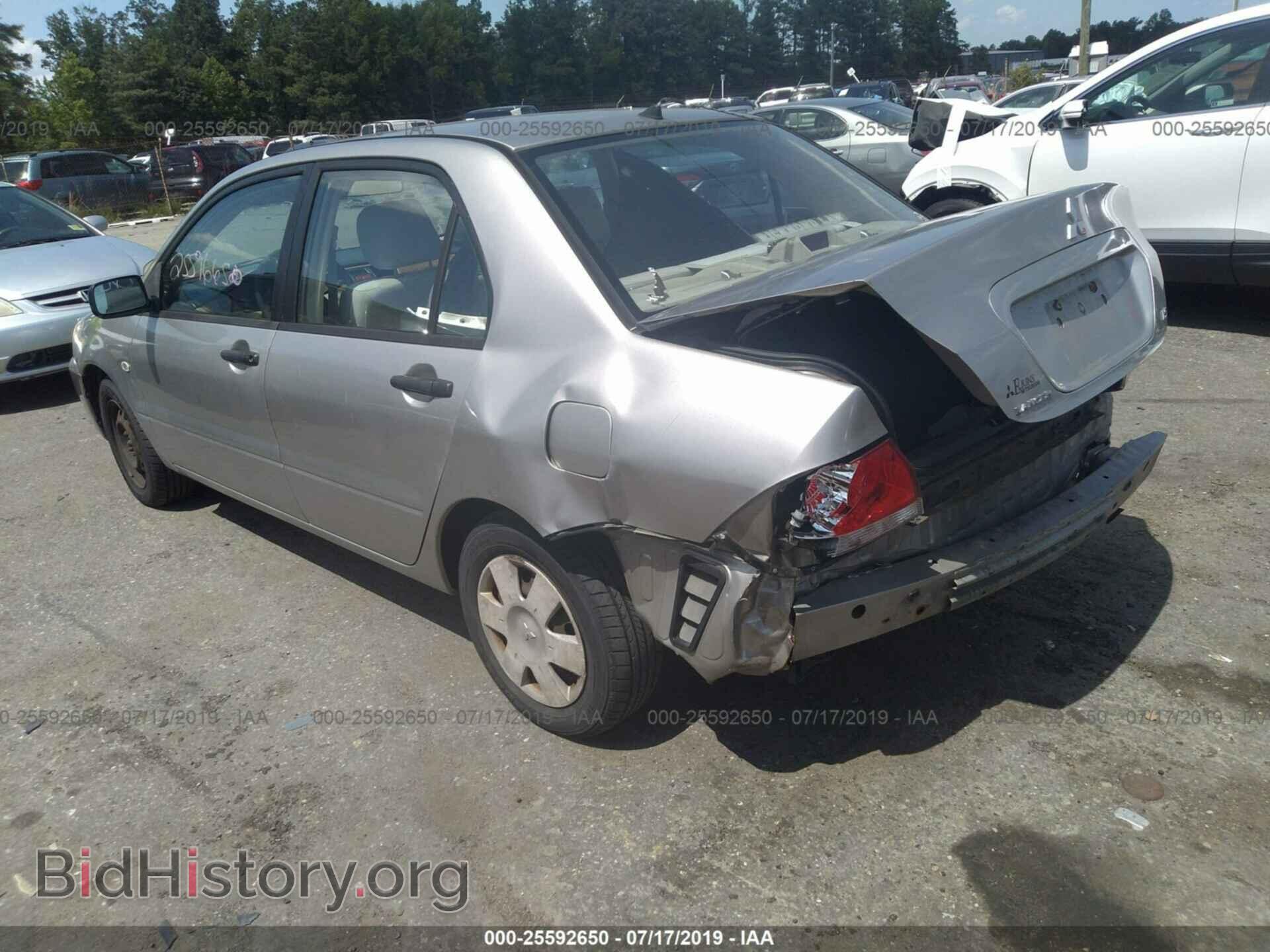 2005 MITSUBISHI LANCER - VIN: JA3AJ26E75U004707 - Фото 3