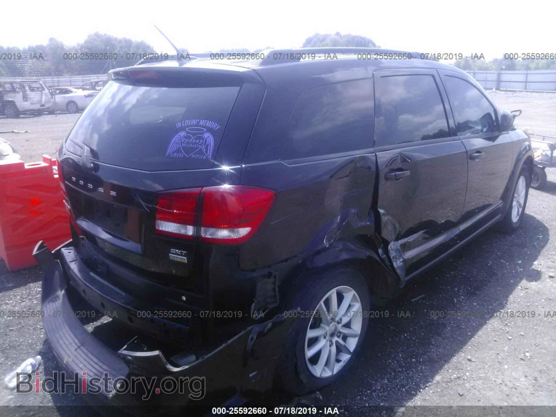 2014 DODGE JOURNEY - VIN: 3C4PDCBG7ET210572 - Фото 4
