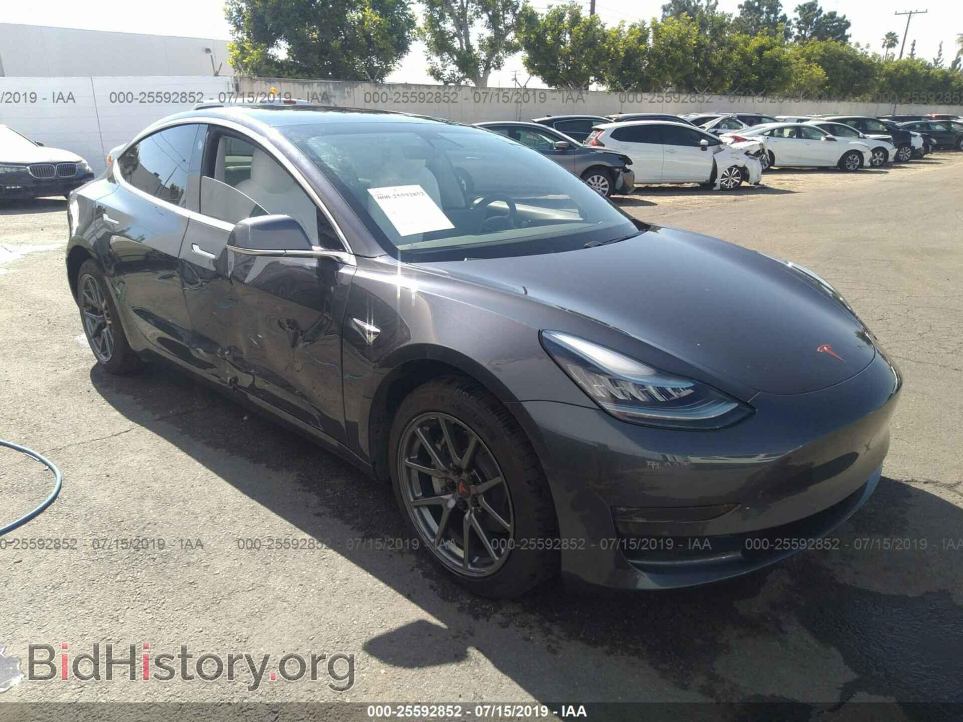 Photo 5YJ3E1EA6JF166757 - TESLA MODEL 3 2018