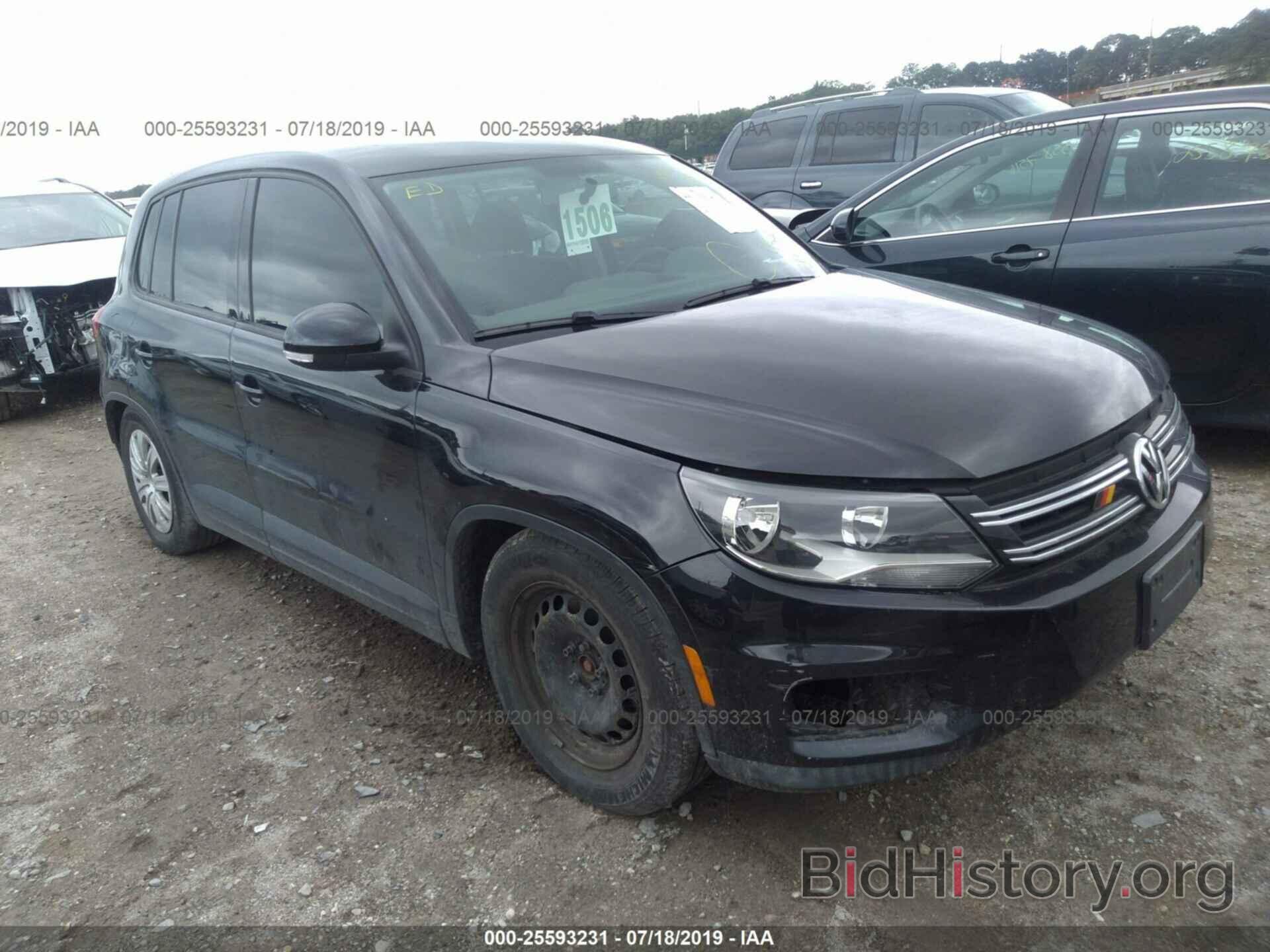 Photo WVGCV7AX0CW504354 - VOLKSWAGEN TIGUAN 2012