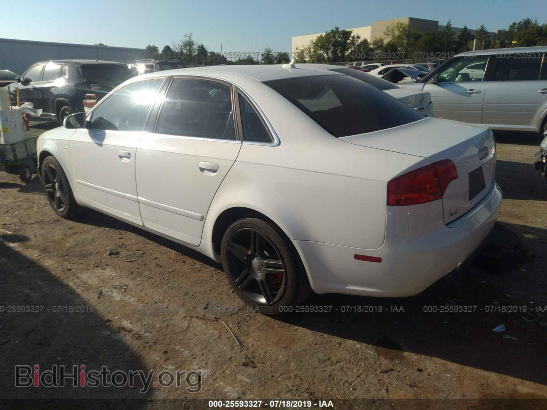 2007 AUDI A4 - VIN: WAUAF78E87A102353 - Фото 3