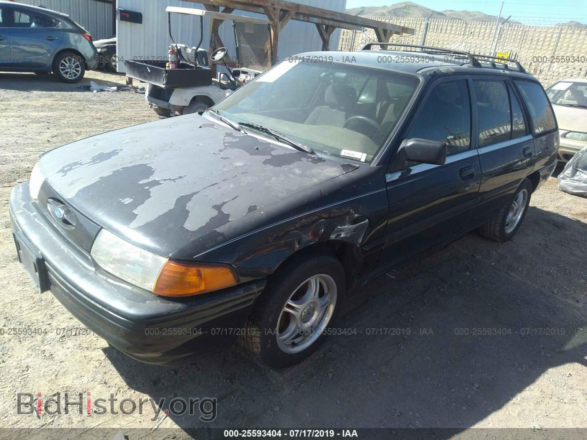 1996 FORD ESCORT - VIN: 1FASP15JXTW156064 - Фото 2