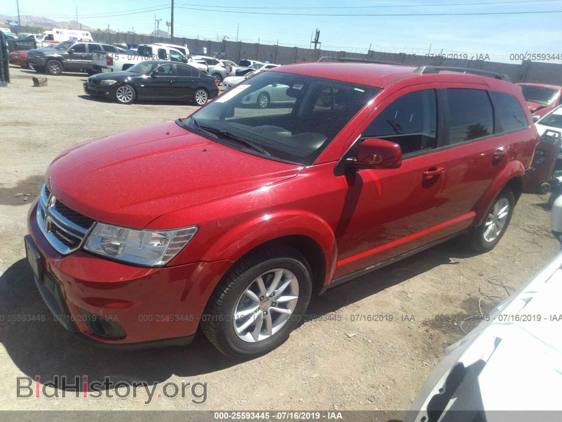 2017 DODGE JOURNEY - VIN: 3C4PDCBG5HT509238 - Фото 2