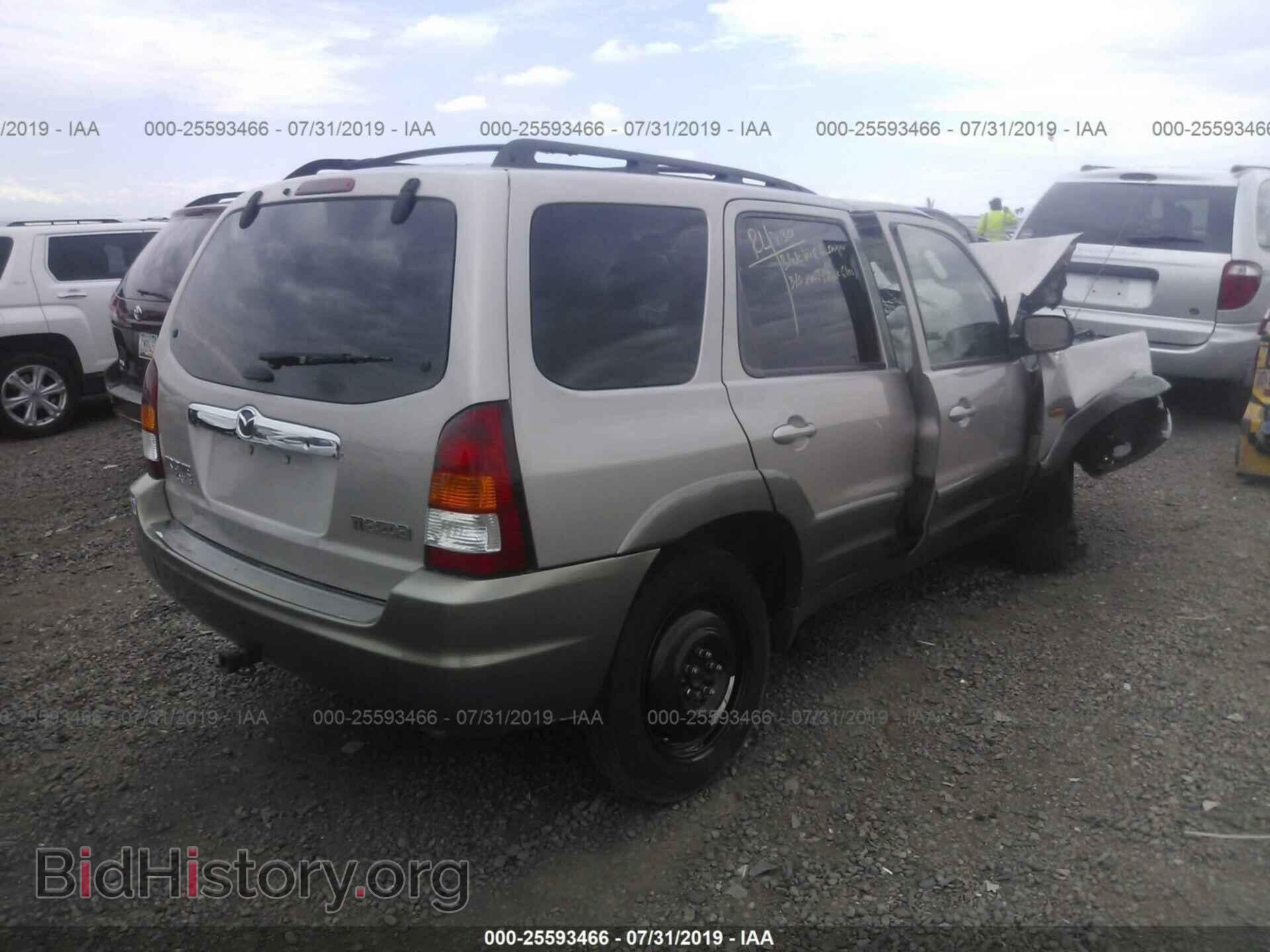 2002 MAZDA TRIBUTE - VIN: 4F2YU08112KM52079 - Фото 4
