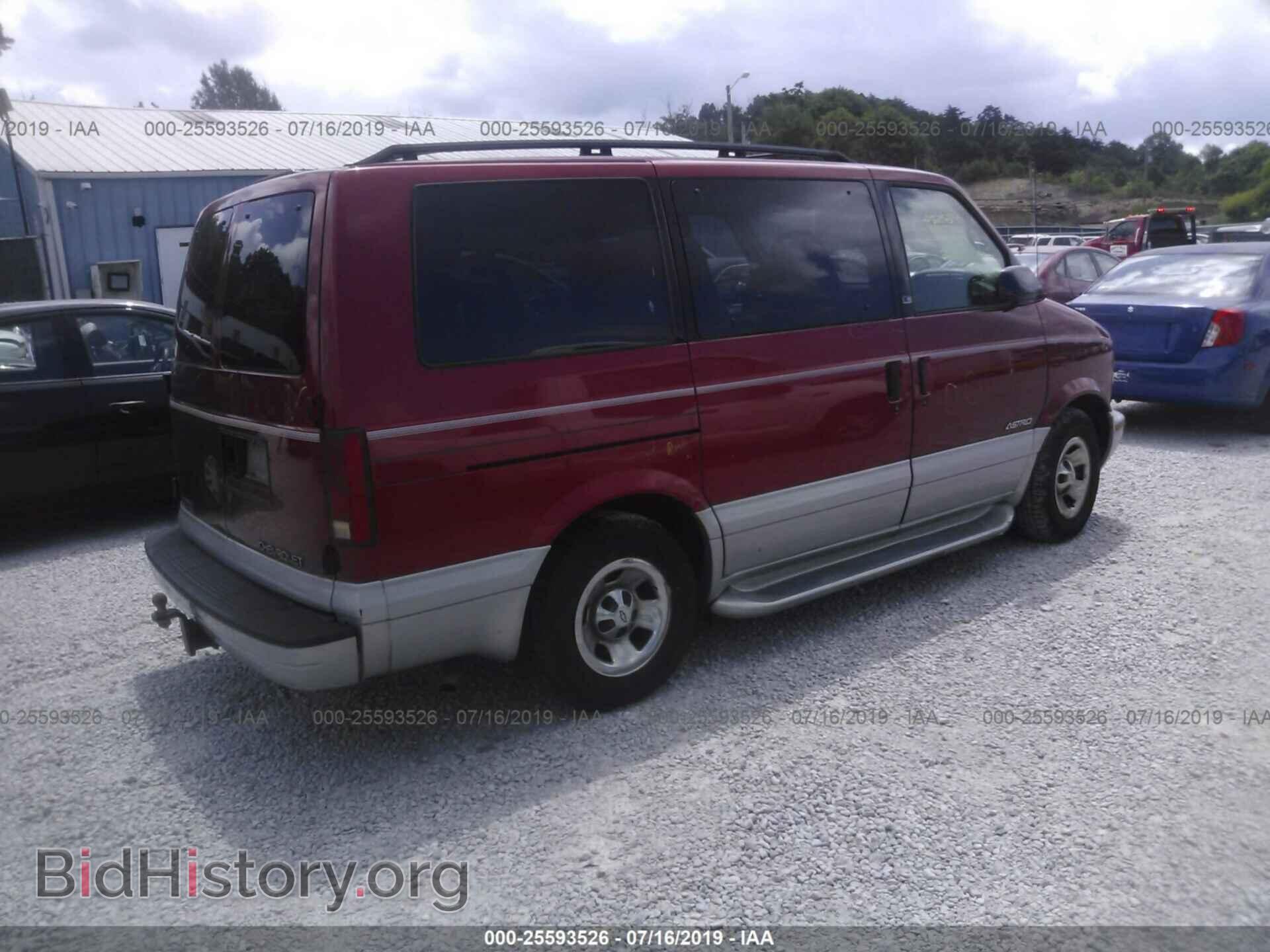 2000 CHEVROLET ASTRO - VIN: 1GNDM19W1YB112686 - Фото 4