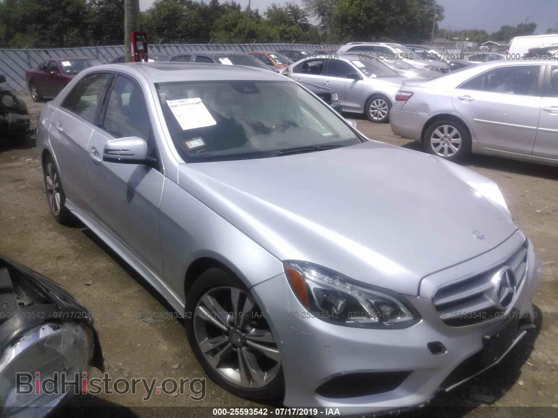 Photo WDDHF8JB5EA943542 - MERCEDES-BENZ E 2014
