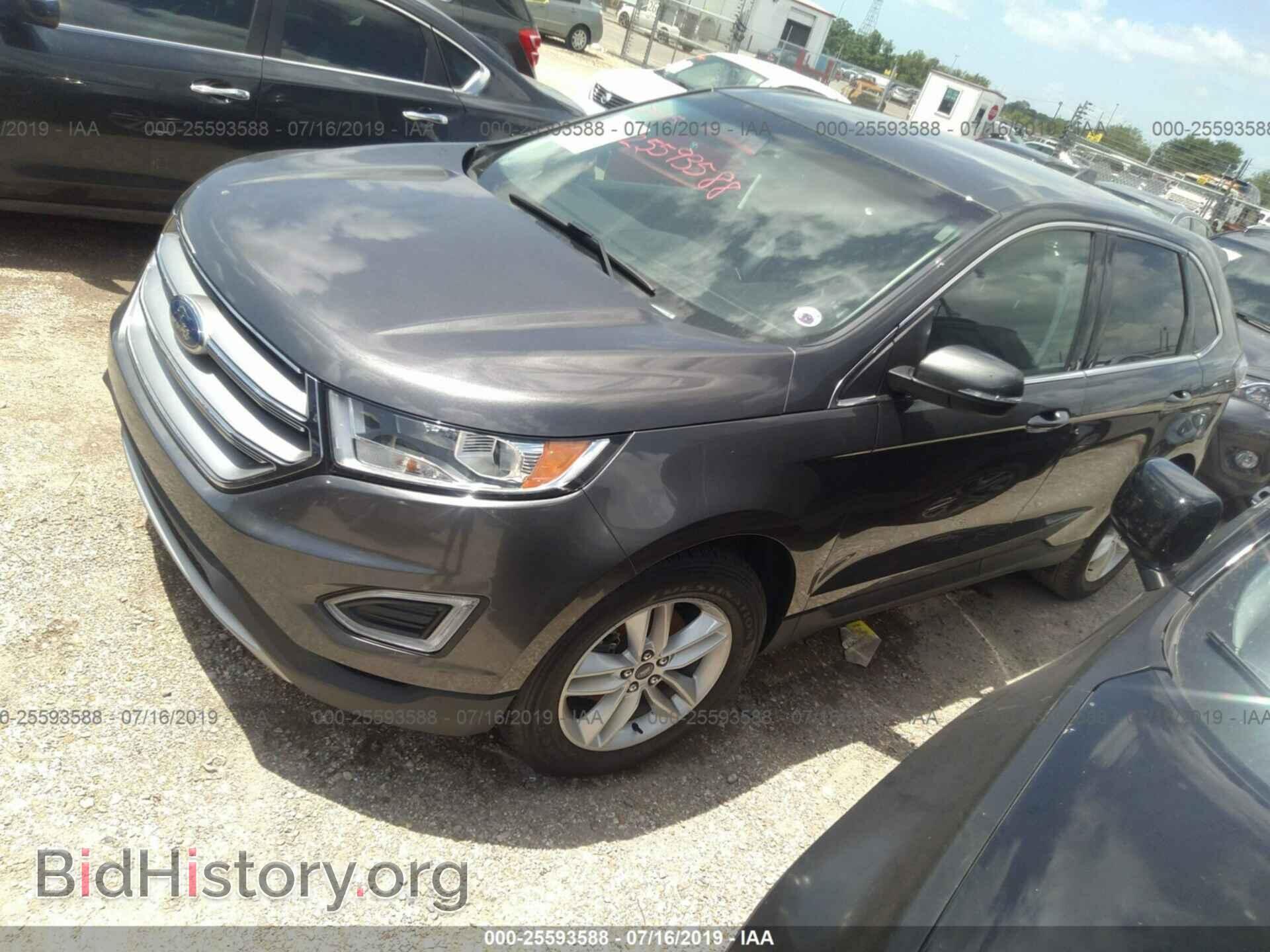 2015 FORD EDGE - VIN: 2FMPK3J96FBB64590 - Фото 2