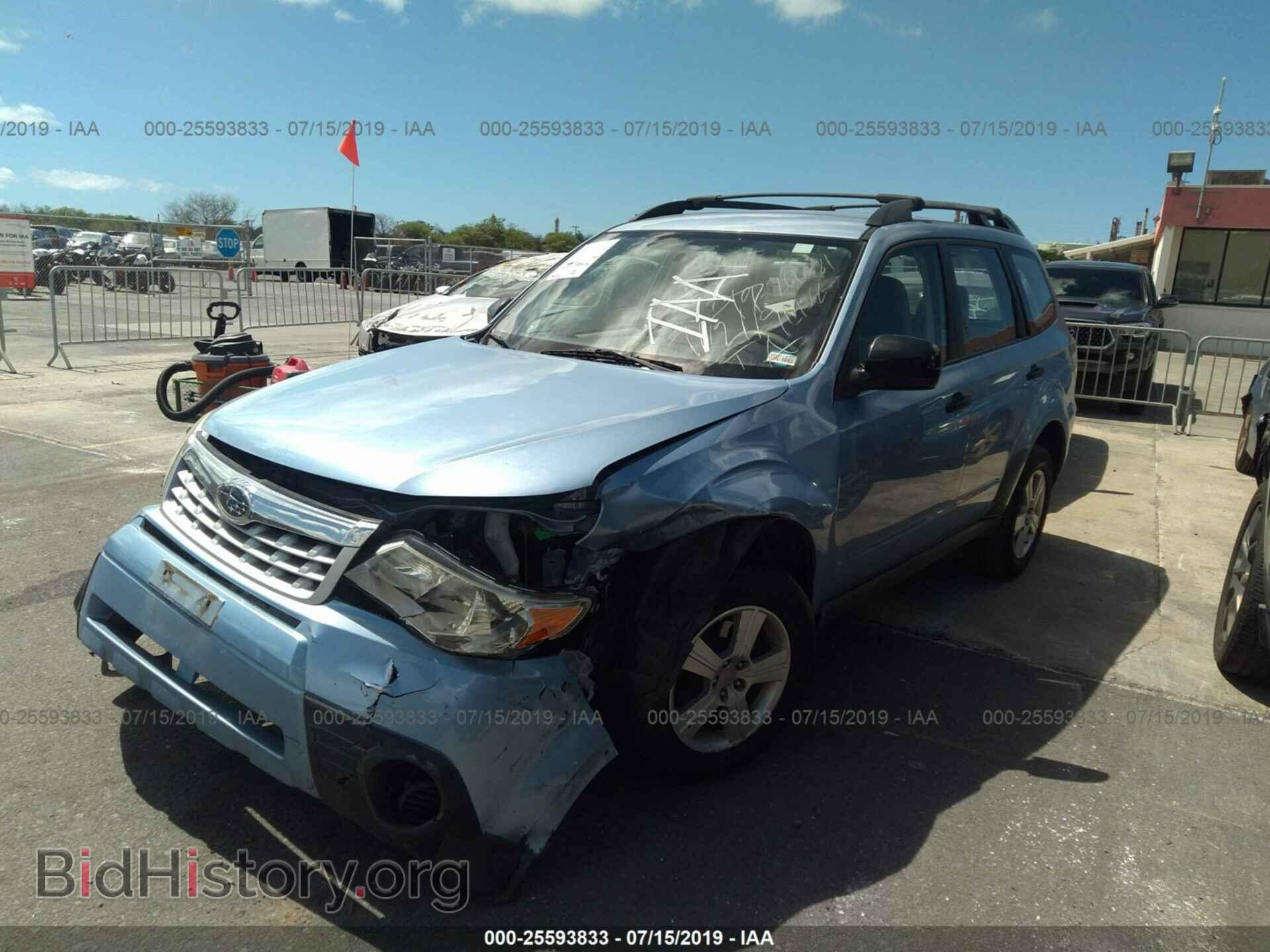 2012 SUBARU FORESTER - VIN: JF2SHBBC8CH408399 - Фото 2