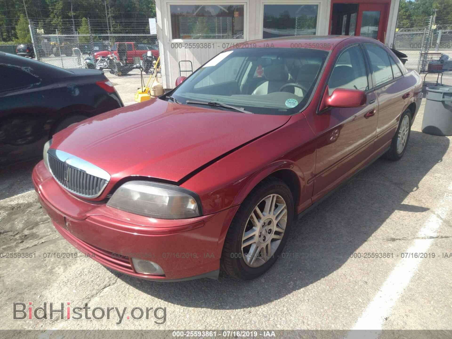 2004 LINCOLN LS - VIN: 1LNHM87A84Y637712 - Фото 2