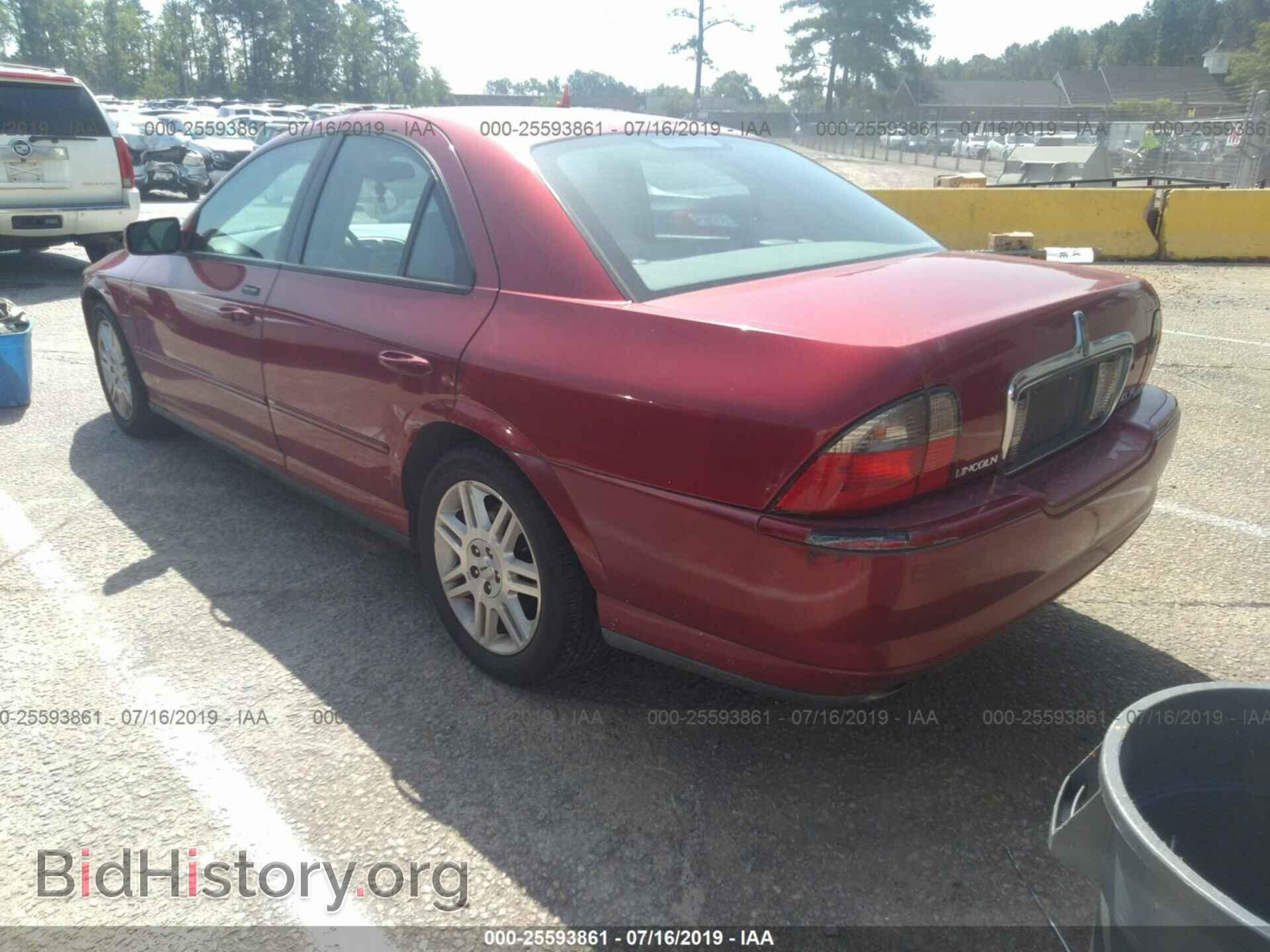 2004 LINCOLN LS - VIN: 1LNHM87A84Y637712 - Фото 3