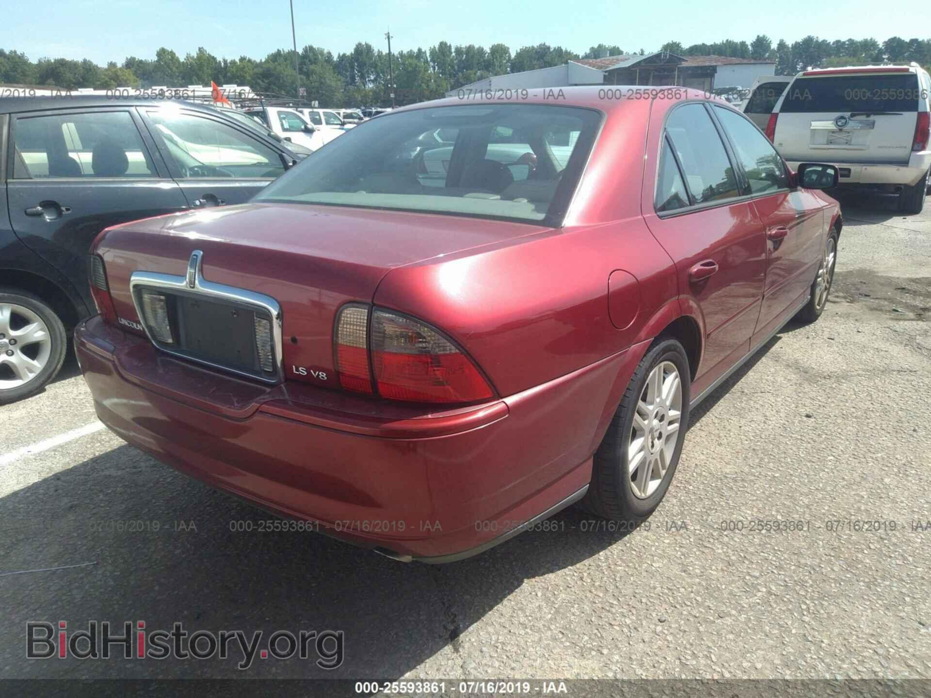 2004 LINCOLN LS - VIN: 1LNHM87A84Y637712 - Фото 4