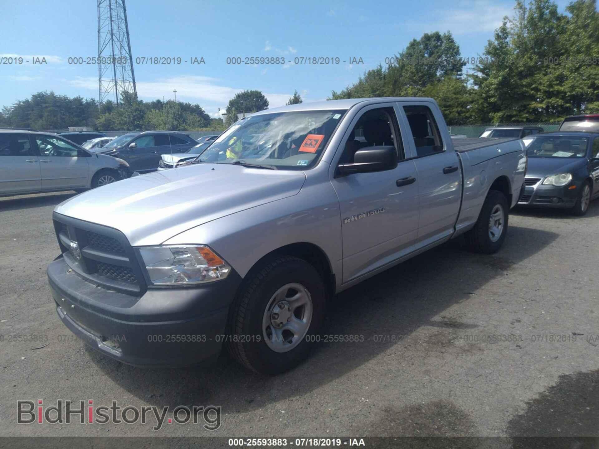 2012 DODGE RAM 1500 - VIN: 1C6RD6FP8CS330018 - Фото 2