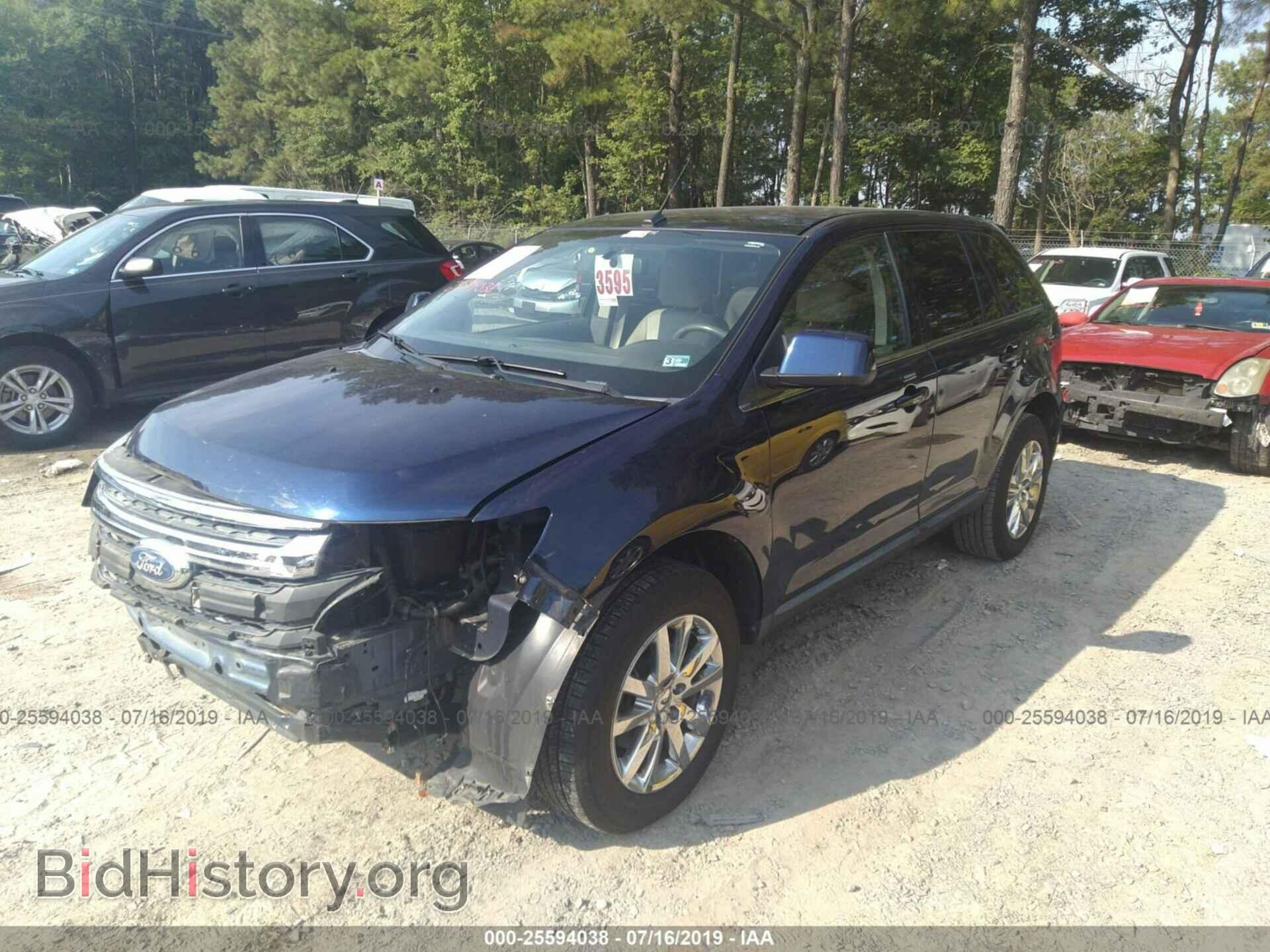 2011 FORD EDGE - VIN: 2FMDK3KC0BBA25739 - Фото 2