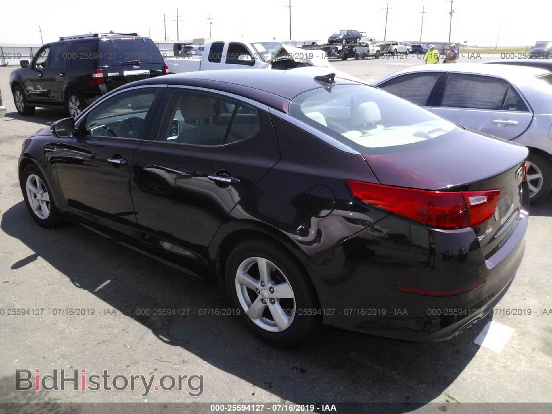 2014 KIA OPTIMA - VIN: 5XXGM4A76EG262939 - Фото 3