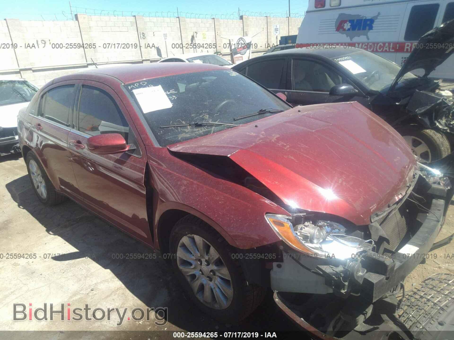 Фотография 1C3CCBAB4EN207974 - CHRYSLER 200 2014