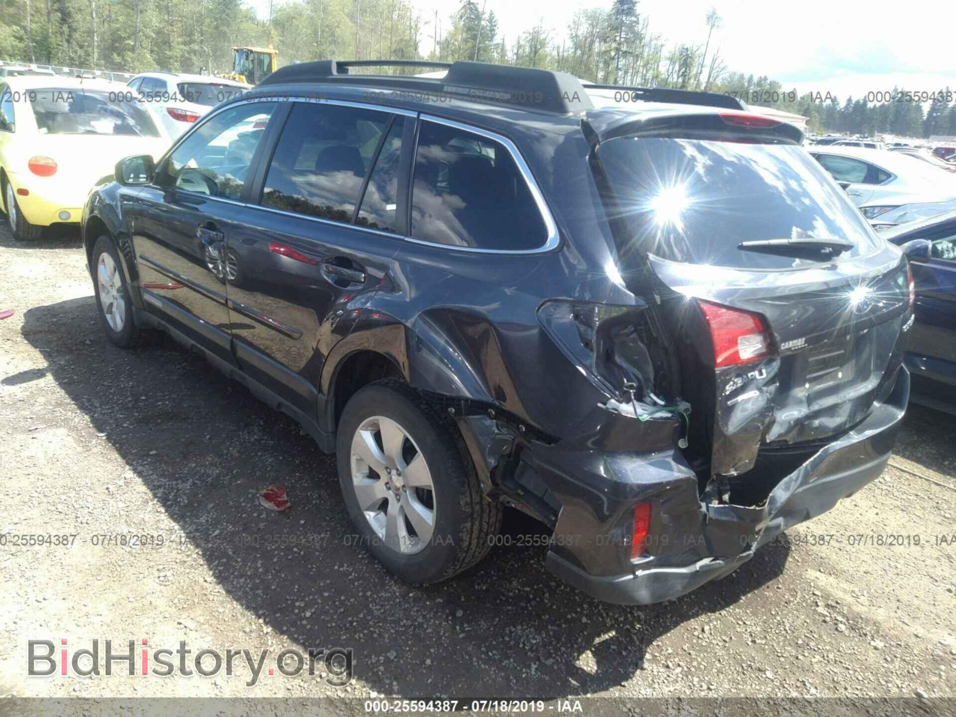 2012 SUBARU OUTBACK - VIN: 4S4BRCCC7C3205058 - Фото 3