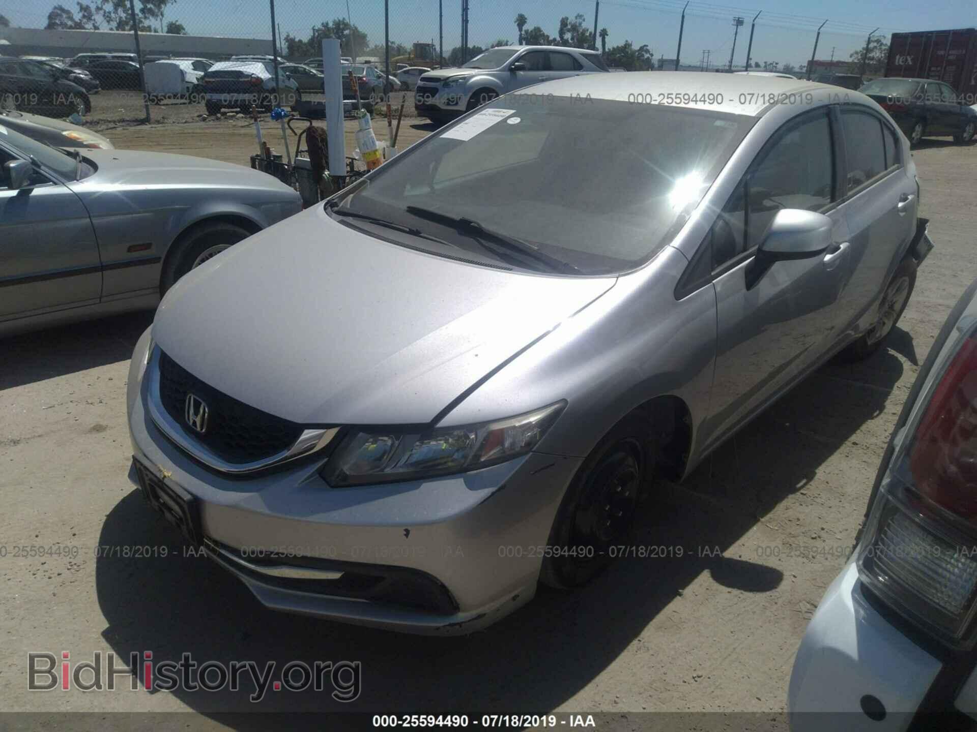 2013 HONDA CIVIC - VIN: 19XFB2F58DE280010 - Фото 2