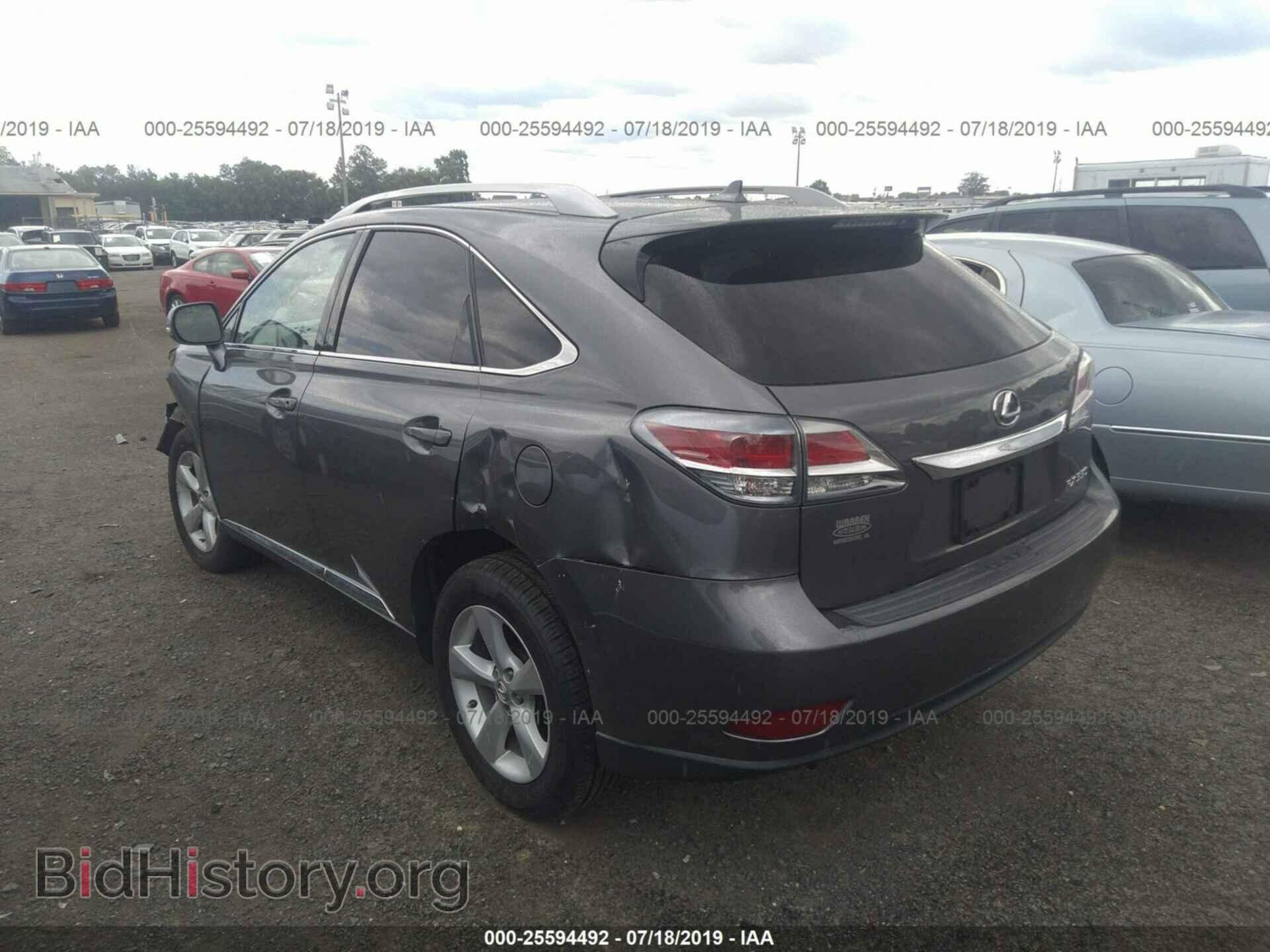 2013 LEXUS RX - VIN: 2T2BK1BA1DC187108 - Фото 3