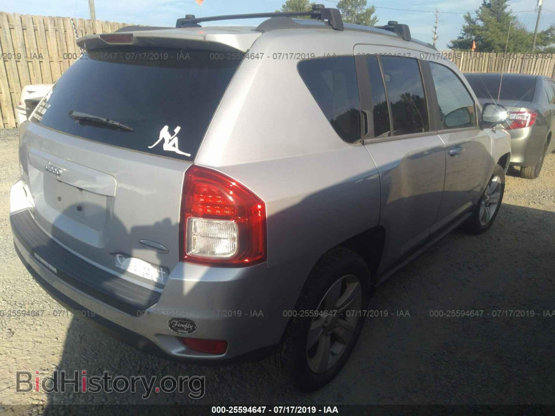 2011 JEEP COMPASS - VIN: 1J4NF1FB3BD167056 - Фото 4
