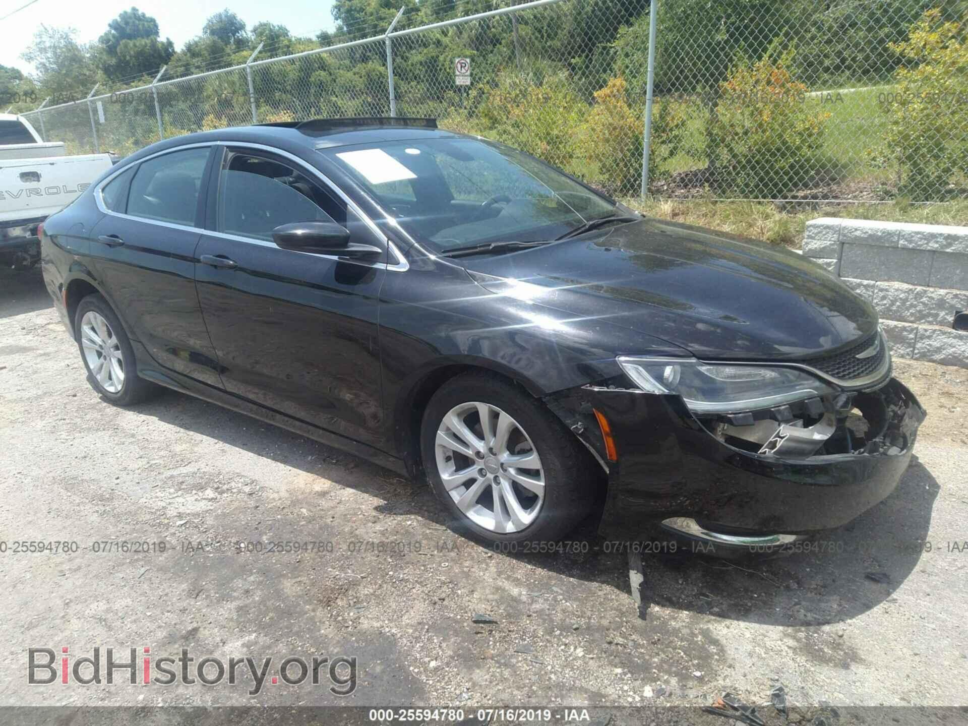 Photo 1C3CCCAB5FN722893 - CHRYSLER 200 2015