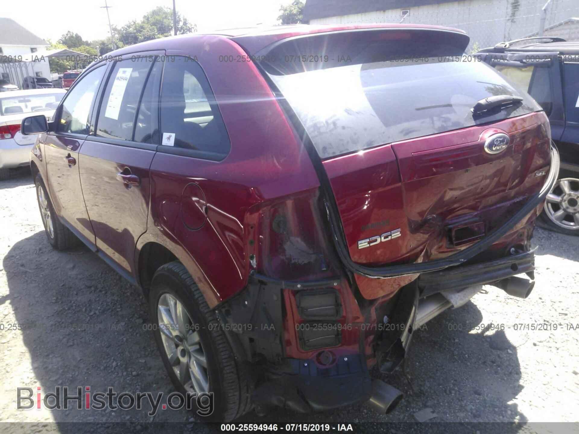 2013 FORD EDGE - VIN: 2FMDK3JCXDBC52733 - Photo 3