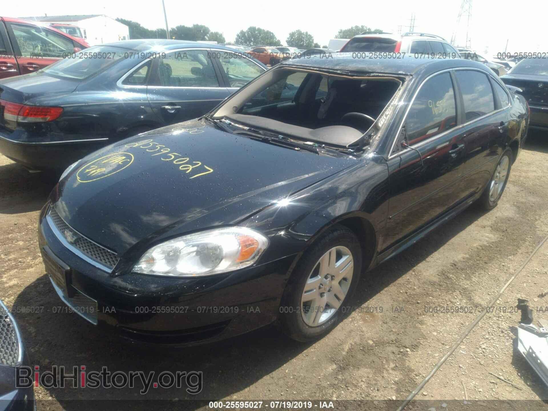 2012 CHEVROLET IMPALA - VIN: 2G1WG5E32C1308259 - Фото 2