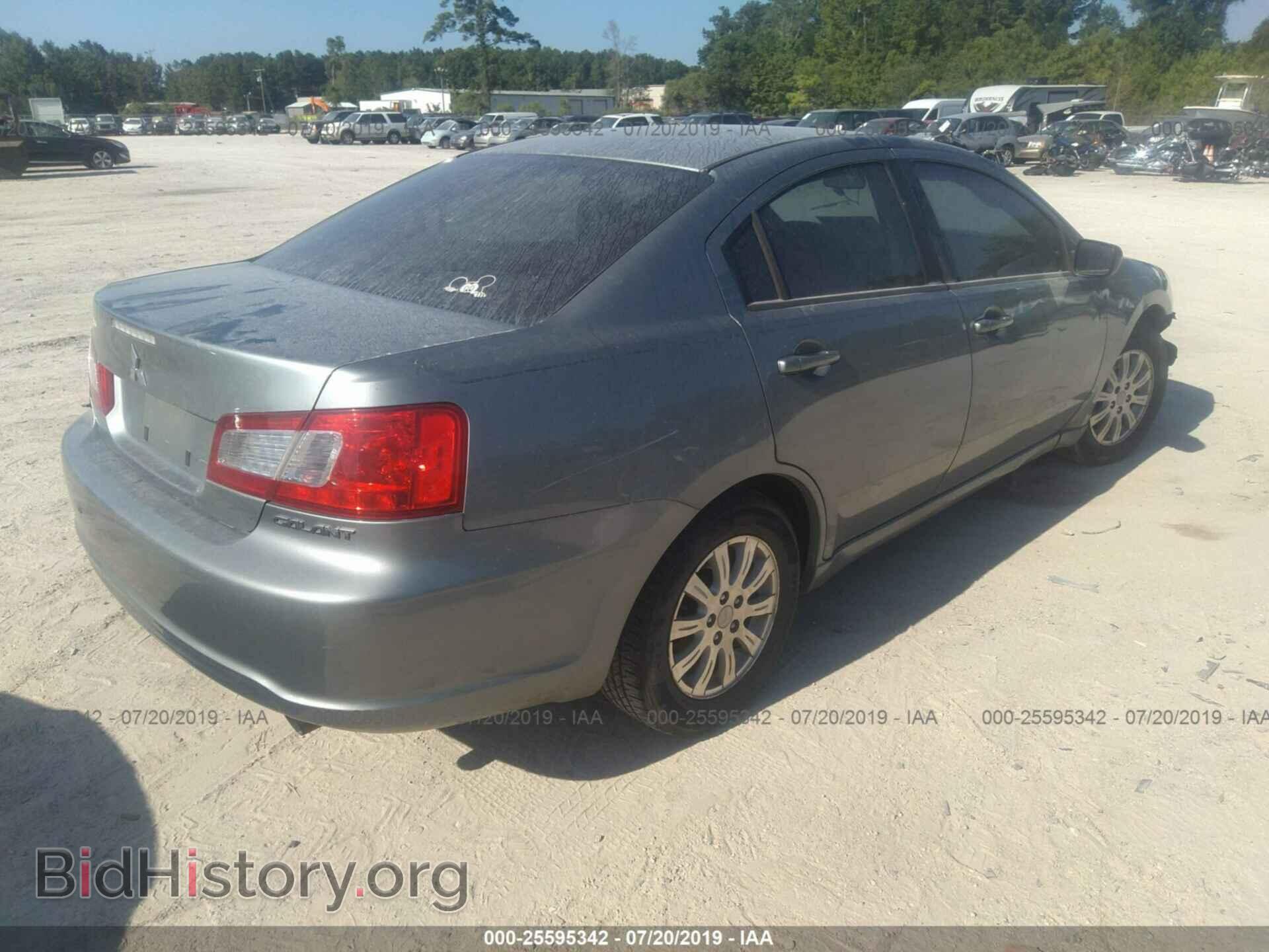 2009 MITSUBISHI GALANT - VIN: 4A3AB36F89E024796 - Фото 4