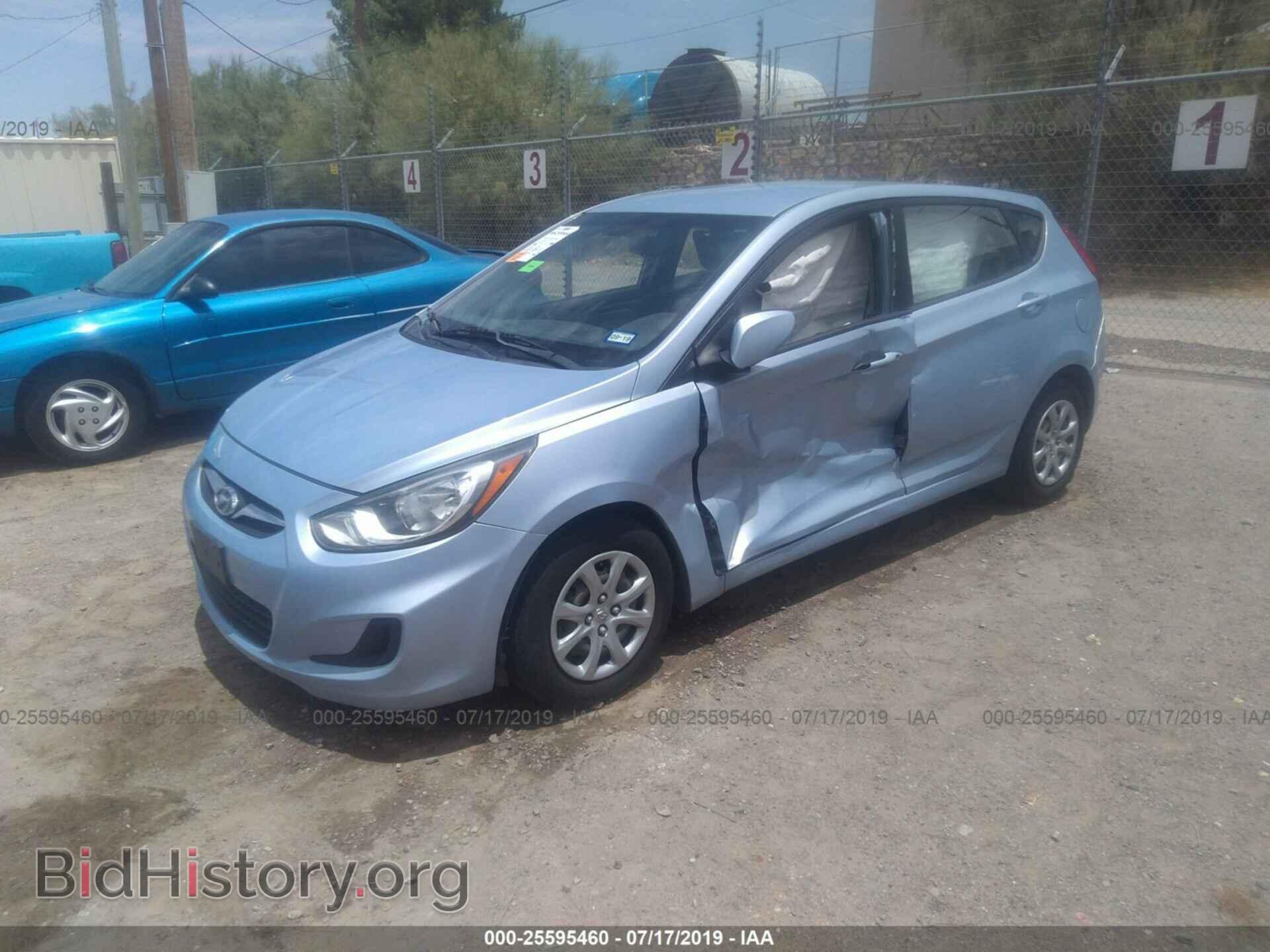 2012 HYUNDAI ACCENT - VIN: KMHCT5AE4CU043700 - Фото 2