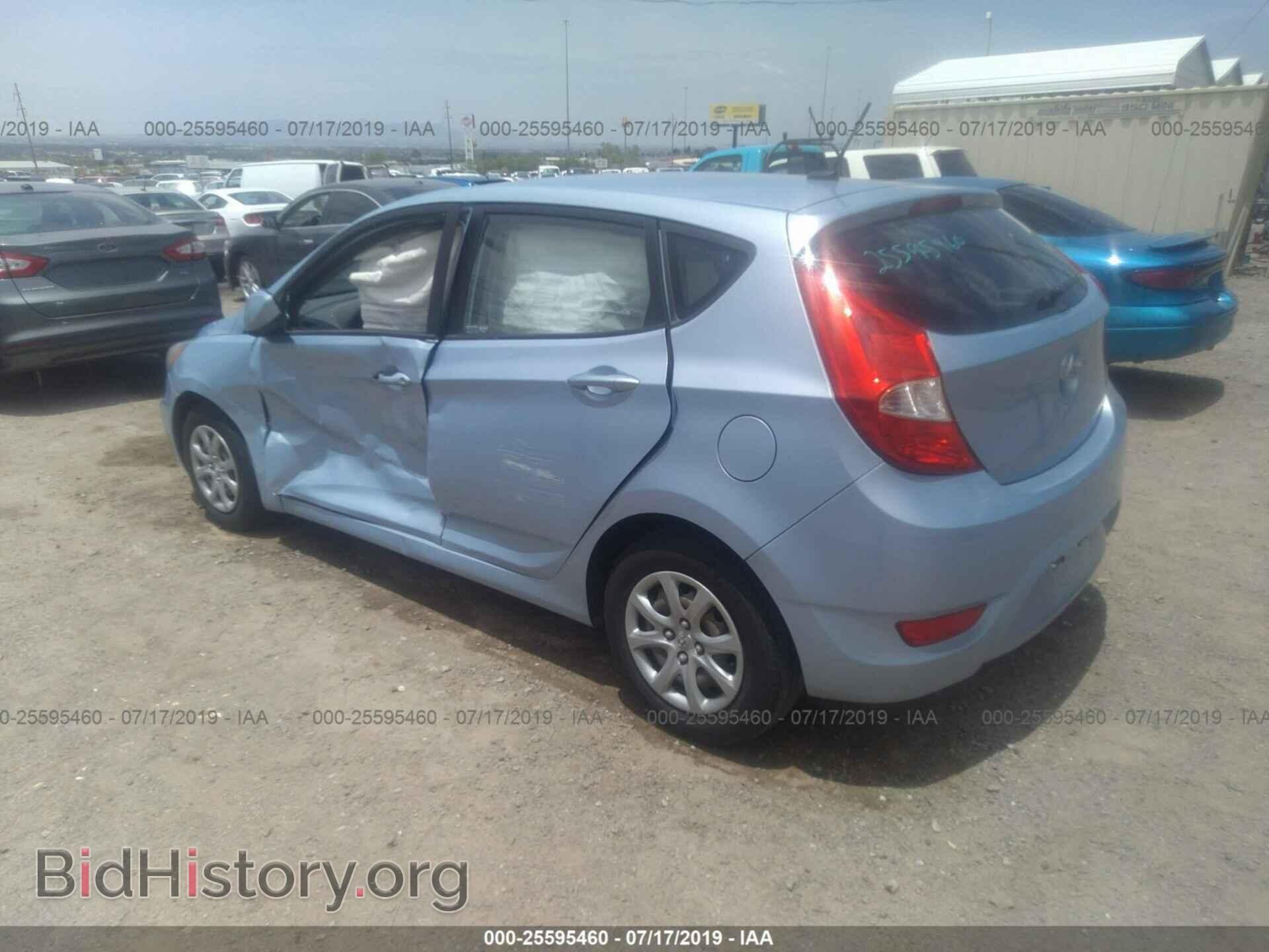 2012 HYUNDAI ACCENT - VIN: KMHCT5AE4CU043700 - Фото 3