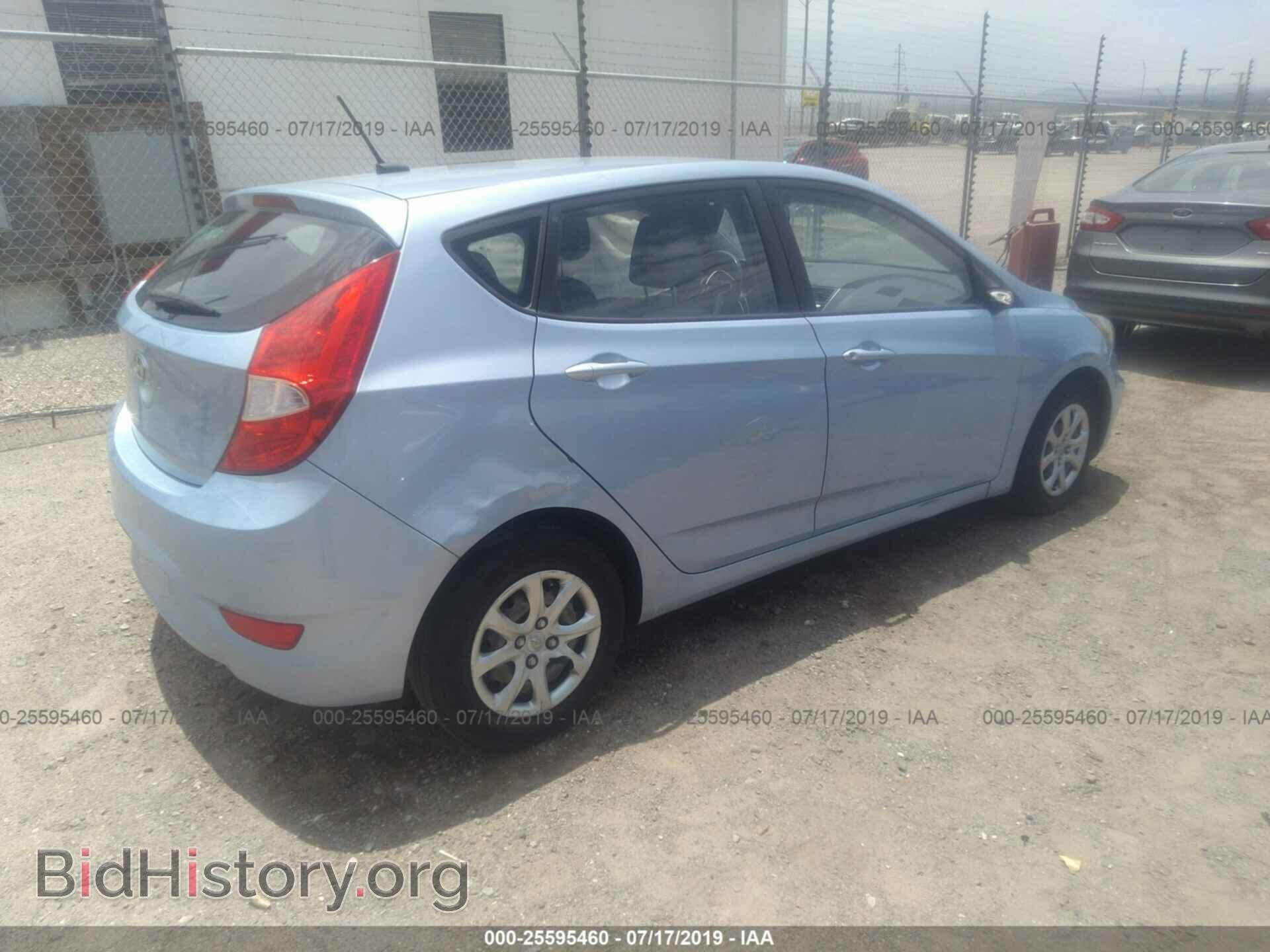 2012 HYUNDAI ACCENT - VIN: KMHCT5AE4CU043700 - Фото 4