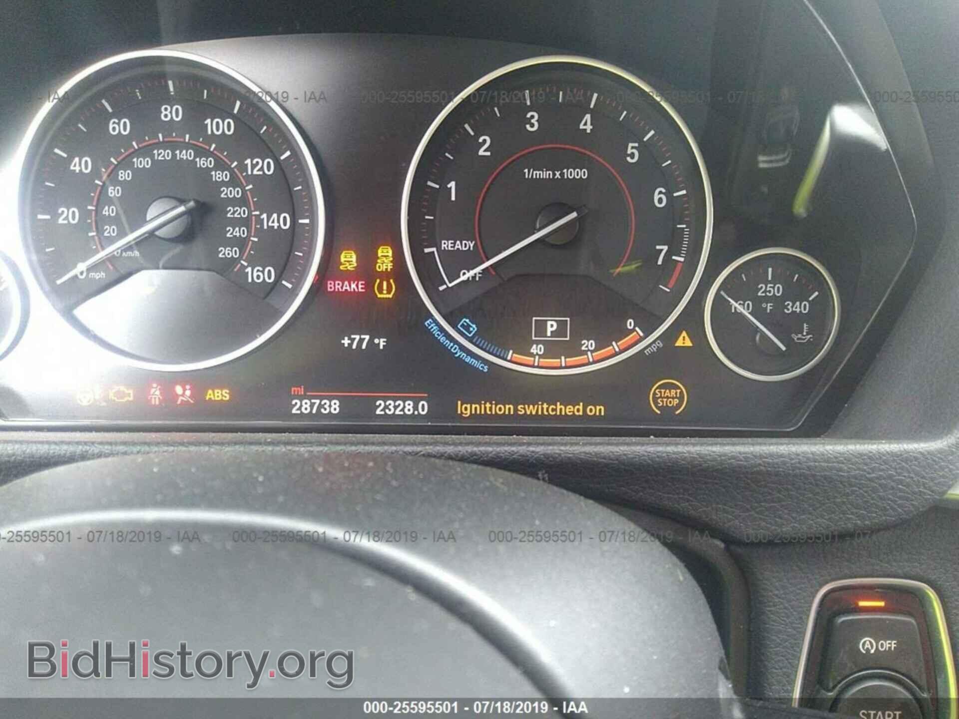 2016 BMW 328 - VIN: WBA8E3G53GNU00927 - Фото 7