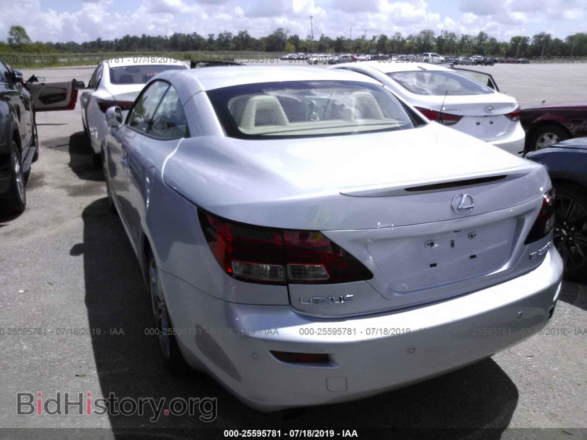 2010 LEXUS IS - VIN: JTHFF2C22A2509044 - Фото 3