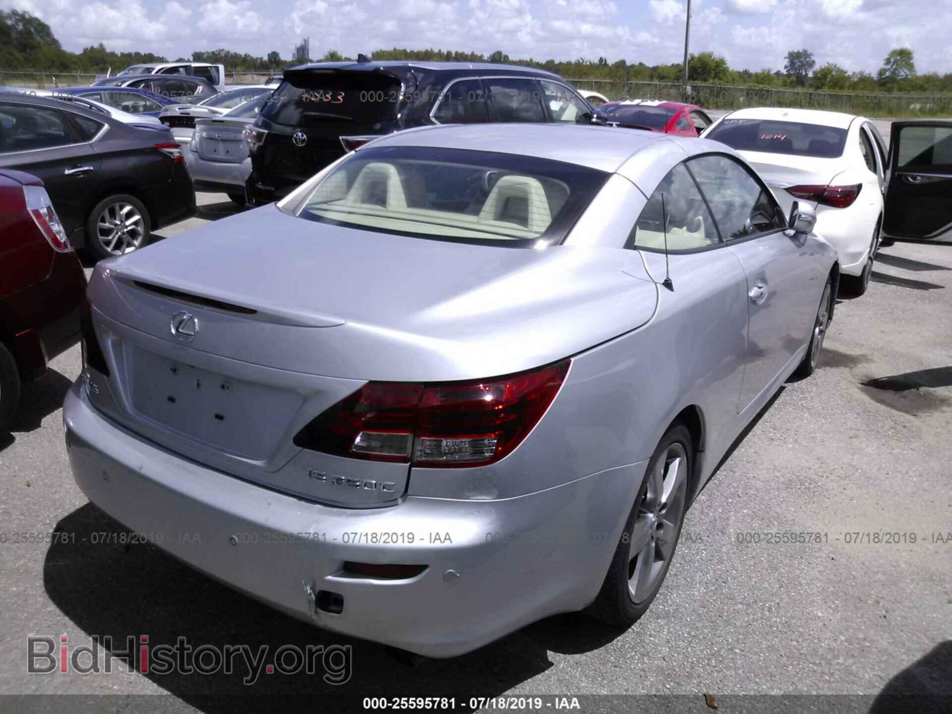 2010 LEXUS IS - VIN: JTHFF2C22A2509044 - Фото 4