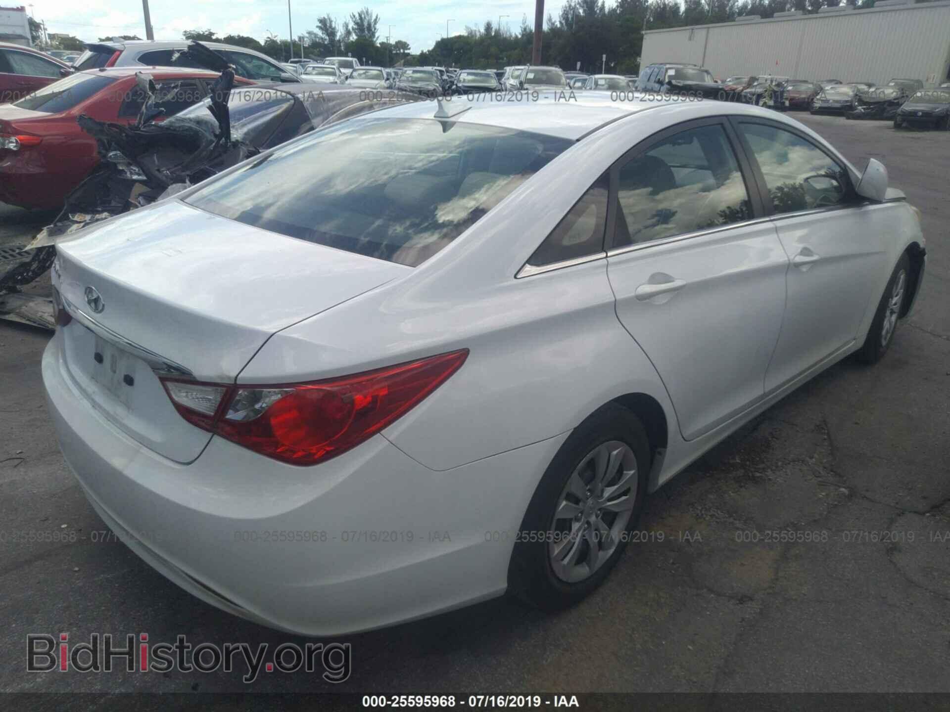 2012 HYUNDAI SONATA - VIN: 5NPEB4AC5CH401843 - Photo 4