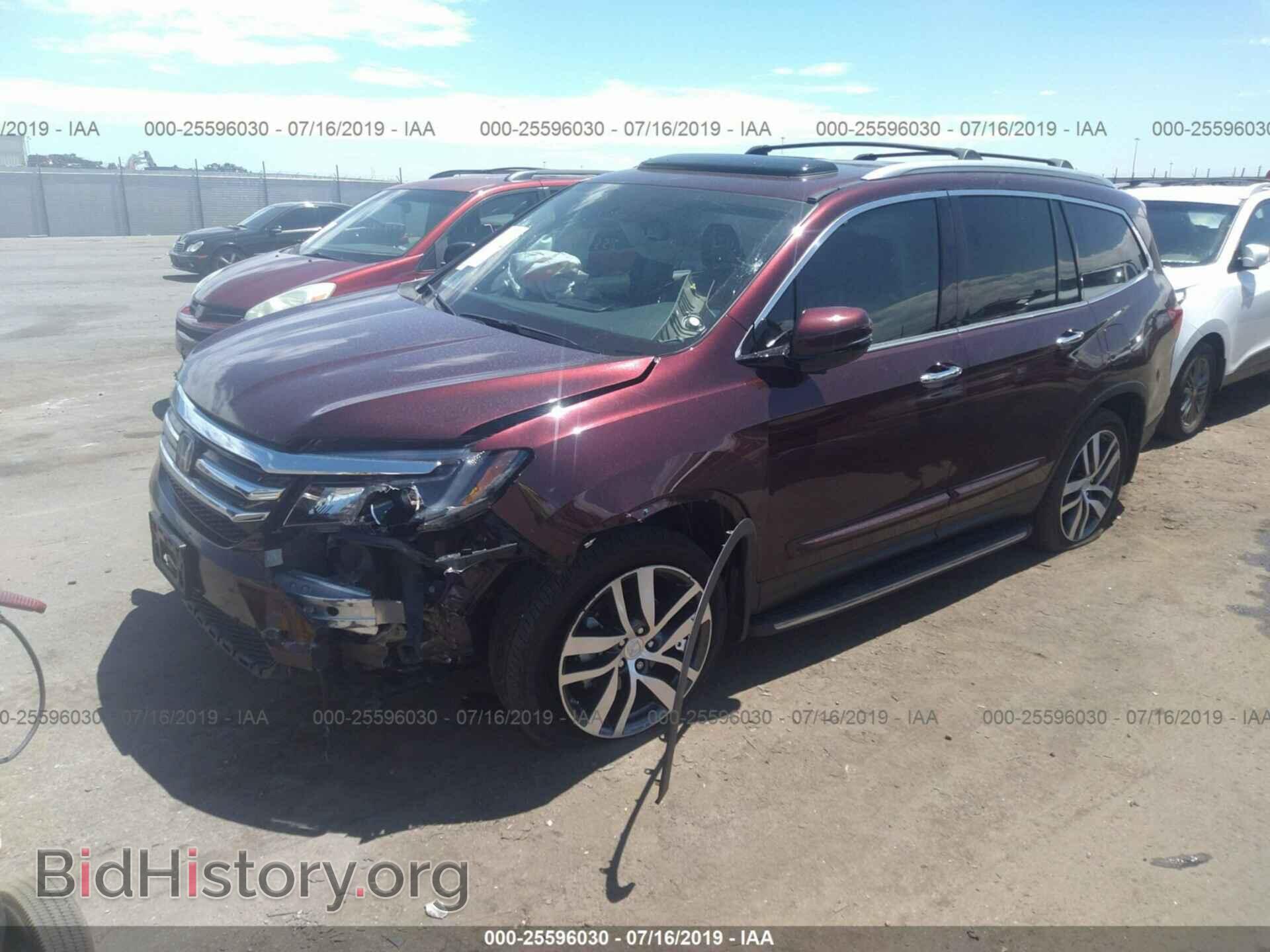 2016 HONDA PILOT - VIN: 5FNYF6H99GB096536 - Фото 2