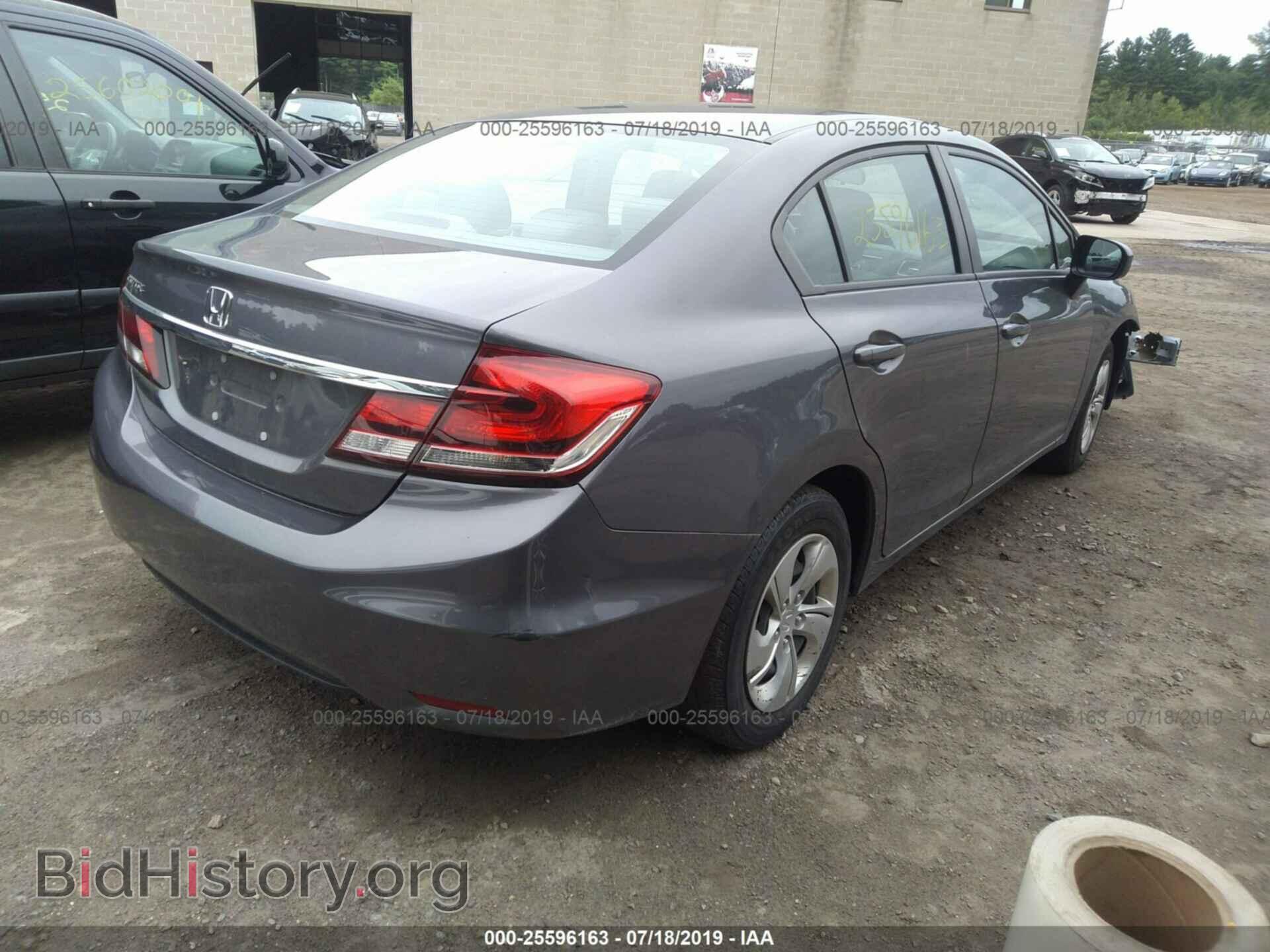 2014 HONDA CIVIC - VIN: 2HGFB2F5XEH500965 - Фото 4