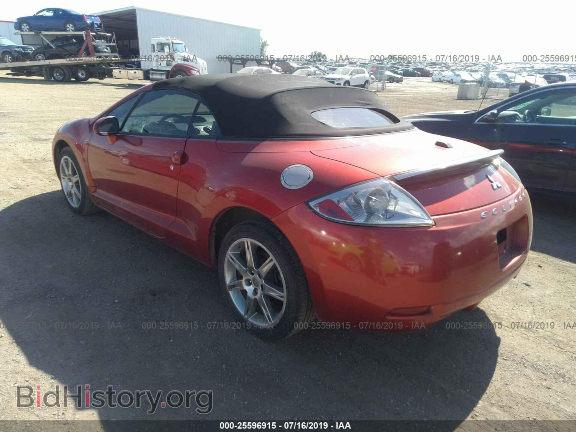 2008 MITSUBISHI ECLIPSE - VIN: 4A3AL35T08E001841 - Photo 3