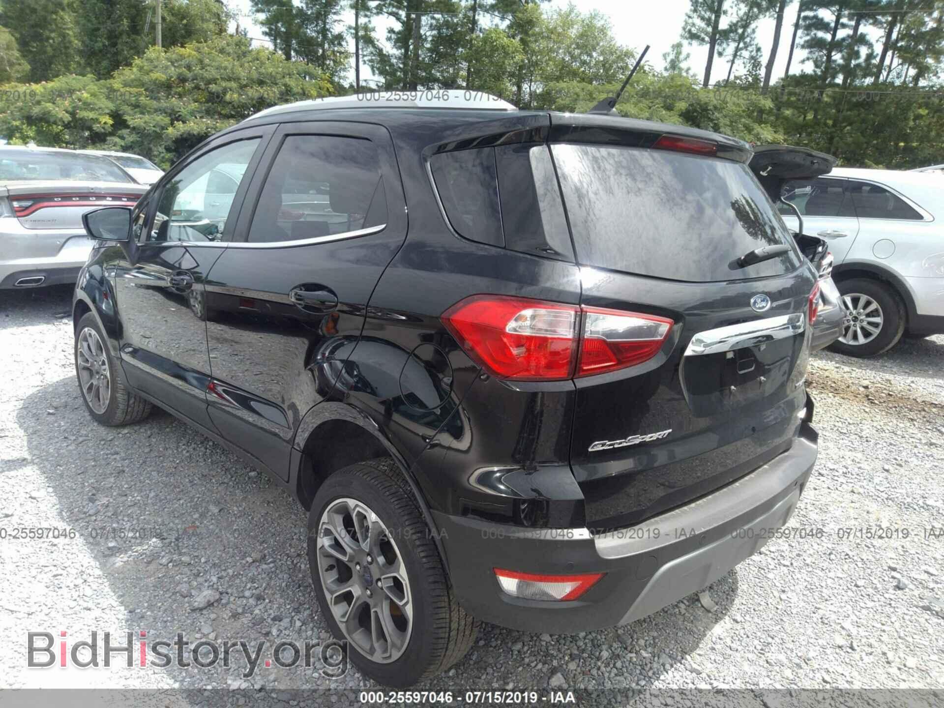 2019 FORD ECOSPORT - VIN: MAJ6S3KL0KC251573 - Фото 3