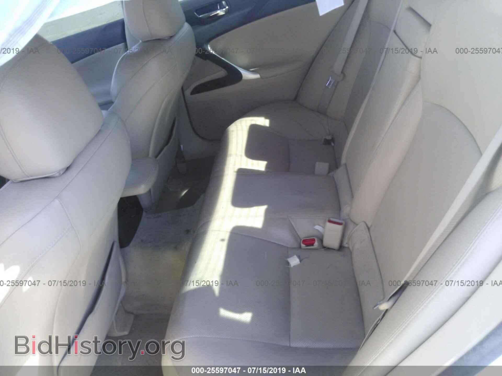 2006 LEXUS IS - VIN: JTHBK262565000626 - Фото 8