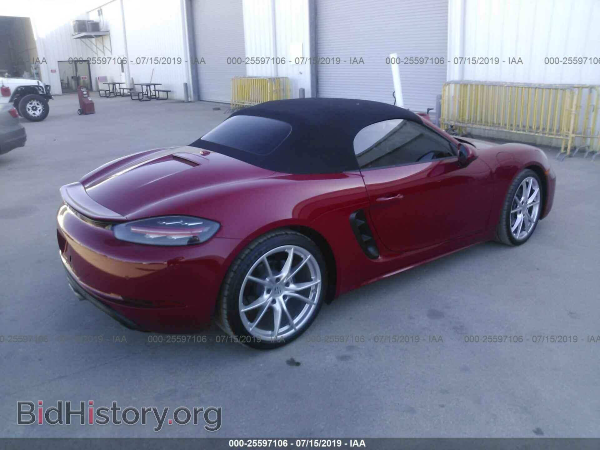 2017 PORSCHE BOXSTER - VIN: WP0CA2A86HS221791 - Фото 4