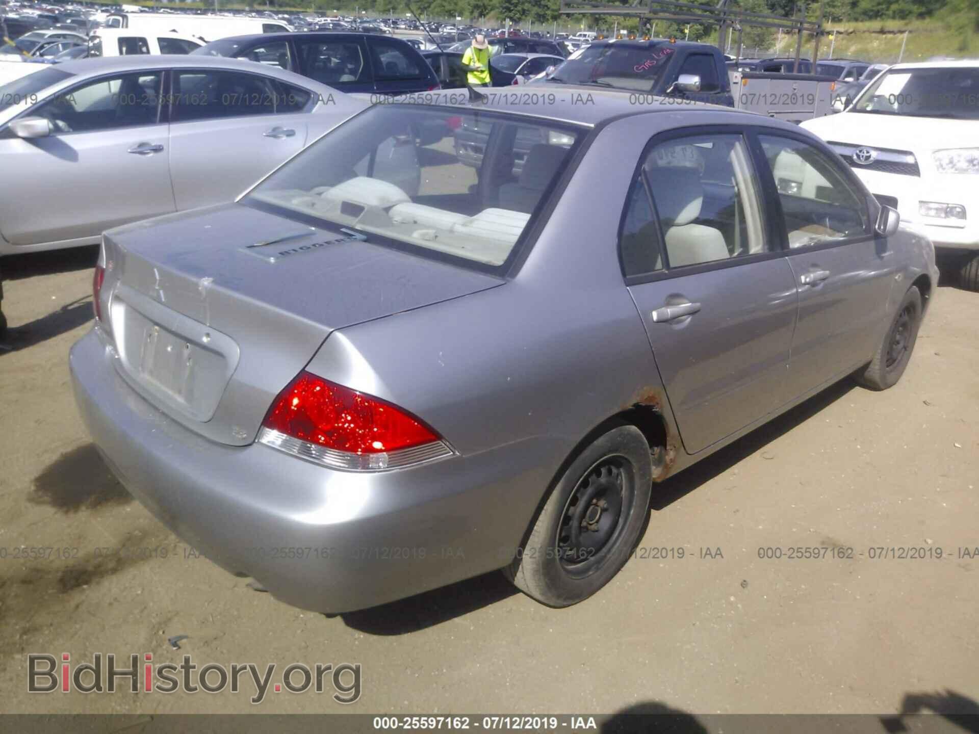 2005 MITSUBISHI LANCER - VIN: JA3AJ26E65U049573 - Фото 4
