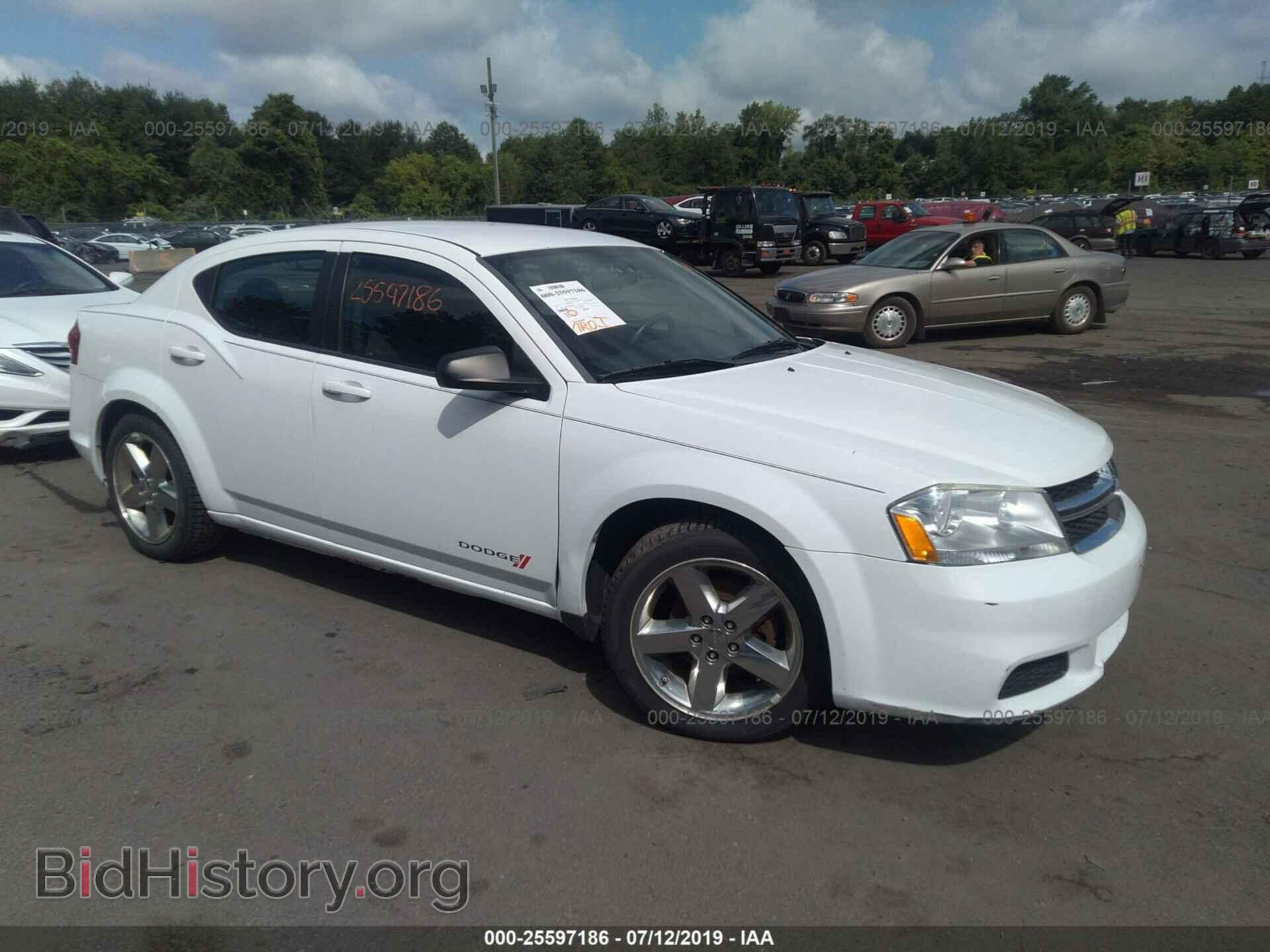 Фотография 1C3CDZAB3DN564986 - DODGE AVENGER 2013