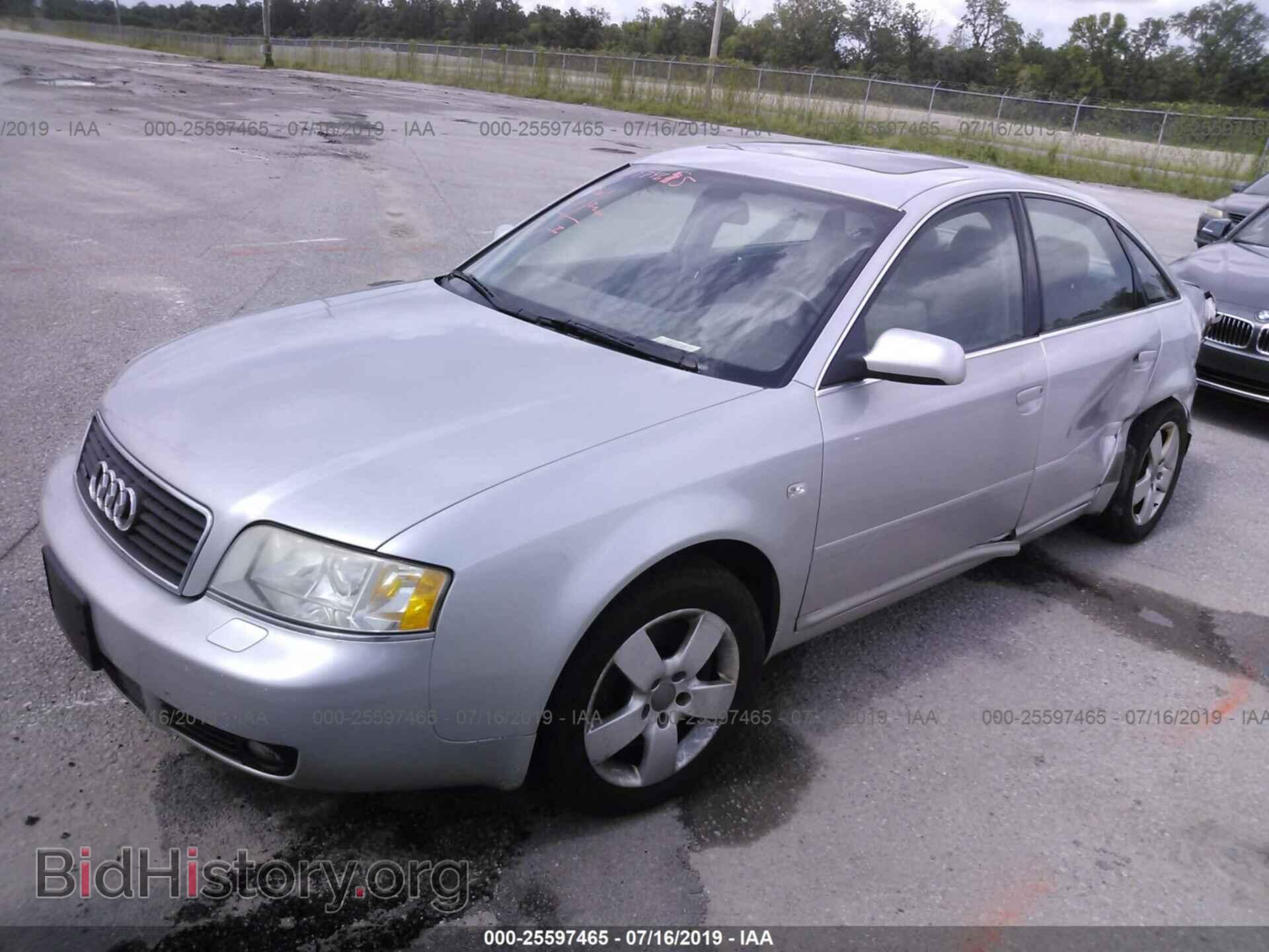 2002 AUDI A6 - VIN: WAULD64B42N081541 - Фото 2