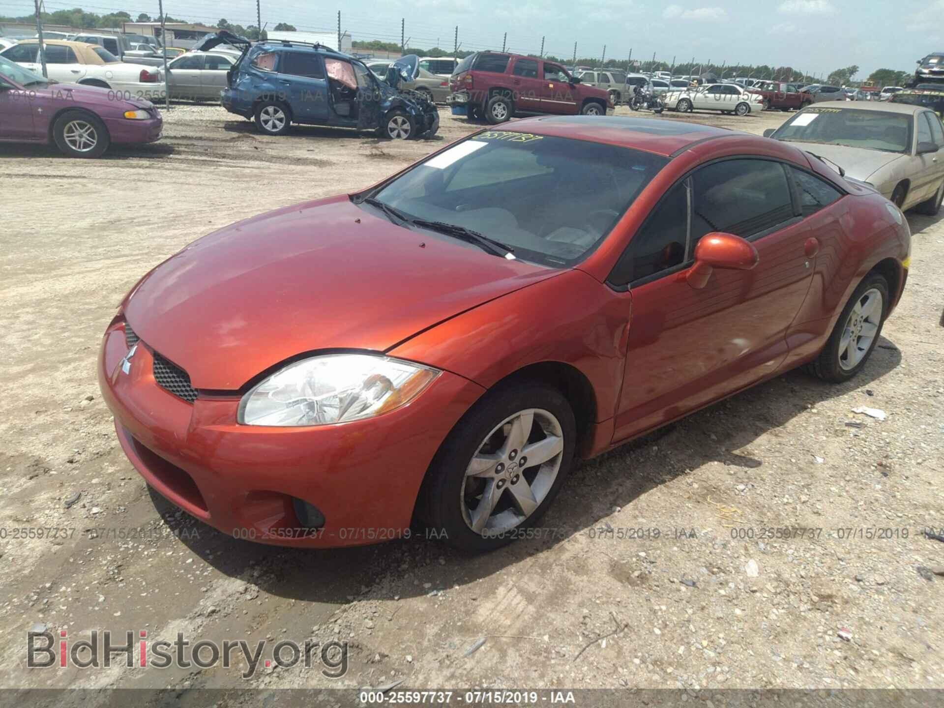 2007 MITSUBISHI ECLIPSE - VIN: 4A3AK64F97E072518 - Photo 2