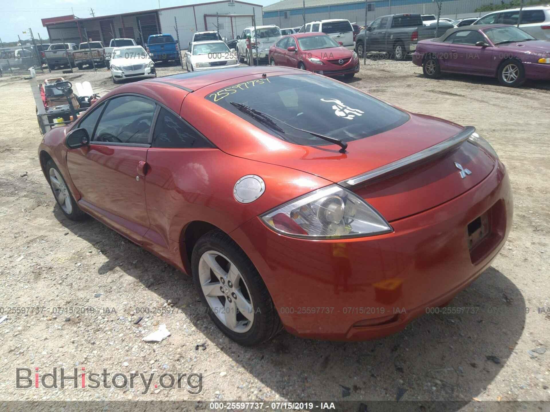 2007 MITSUBISHI ECLIPSE - VIN: 4A3AK64F97E072518 - Photo 3