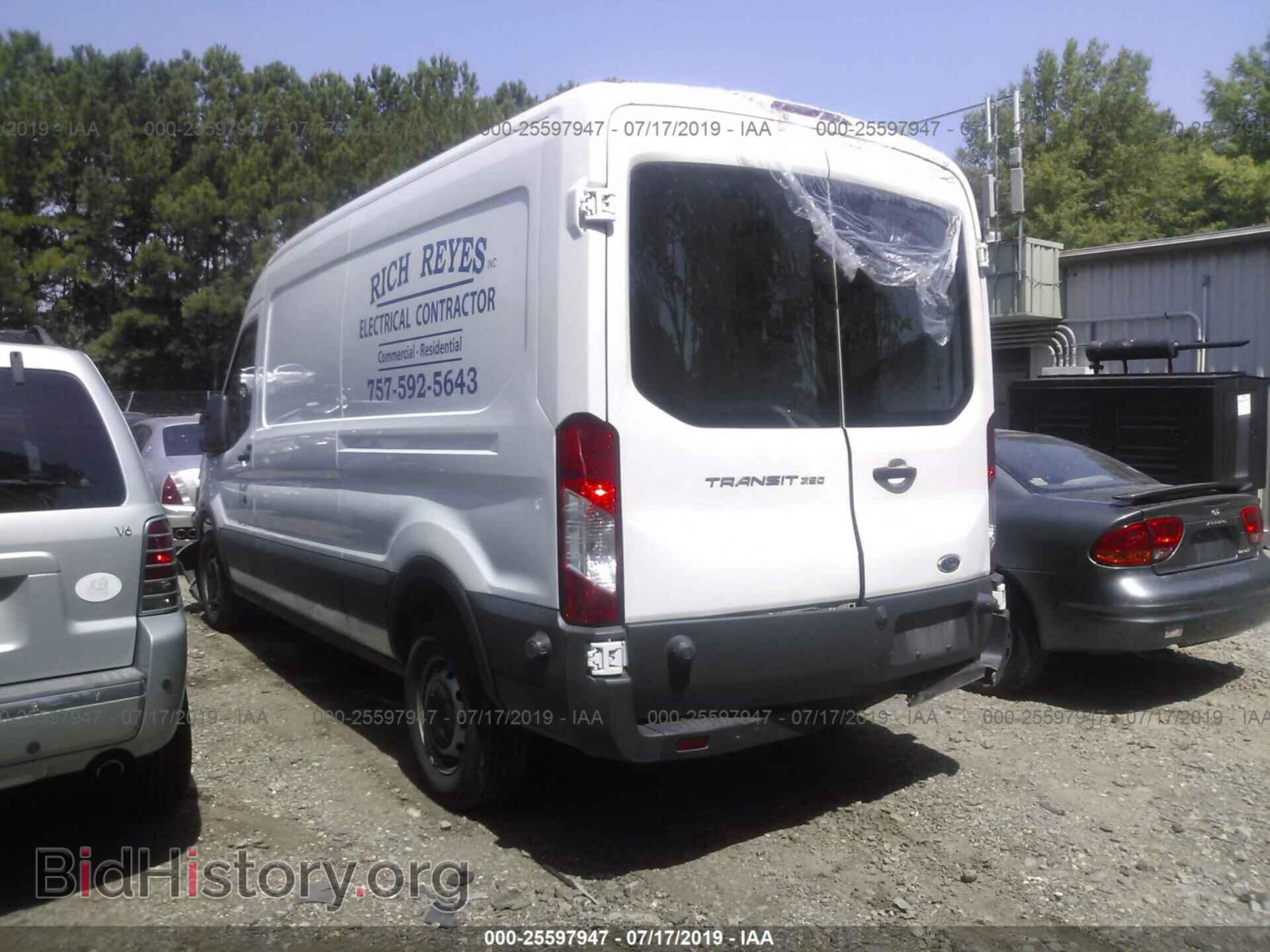 2016 FORD TRANSIT - VIN: 1FTYR2CM6GKB53564 - Фото 3