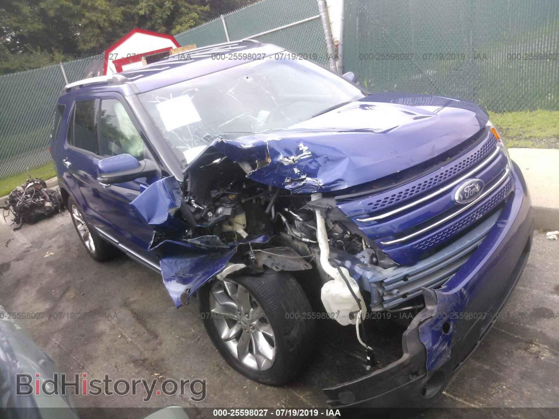Photo 1FM5K8F81EGB40001 - FORD EXPLORER 2014